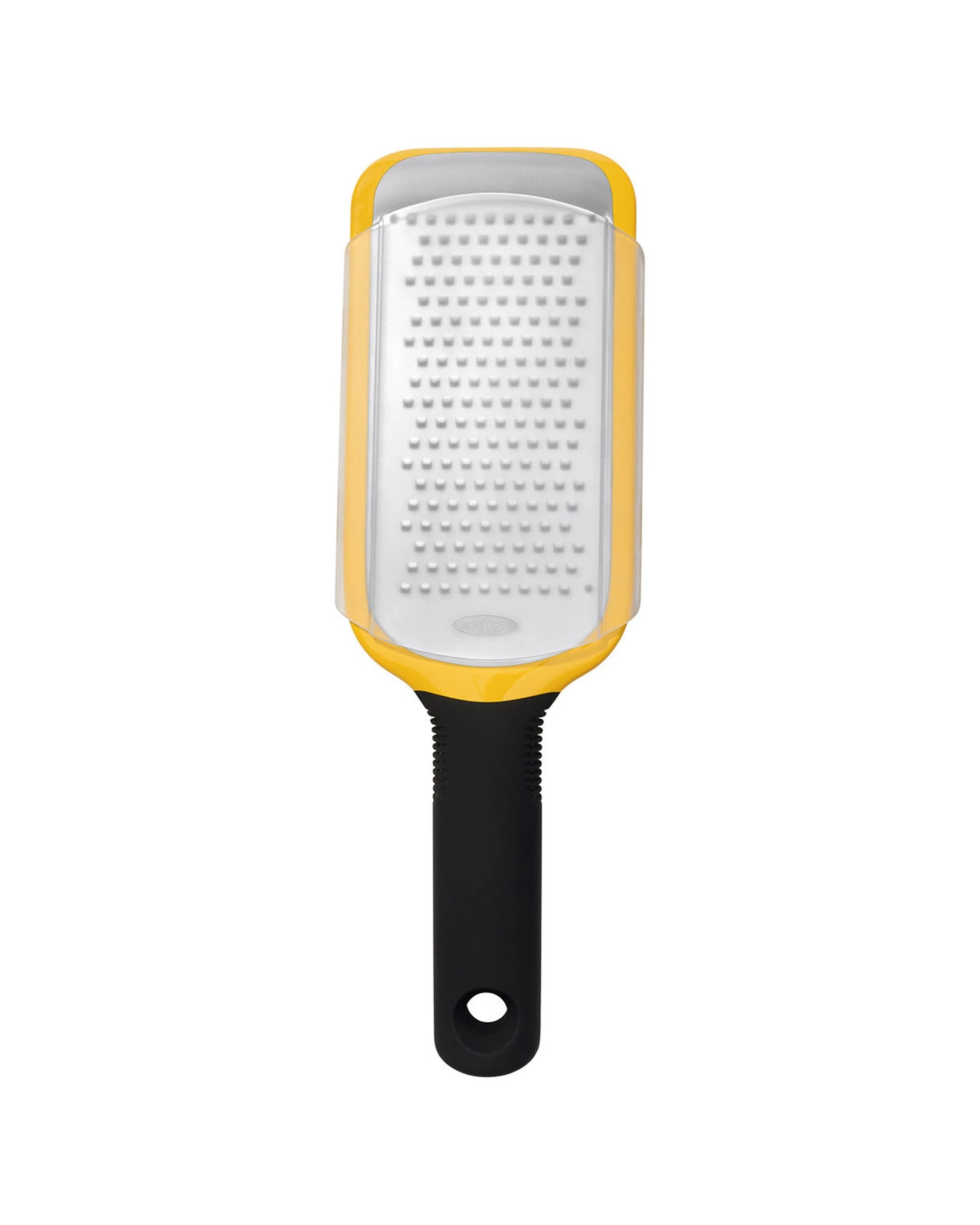 4 OXO Good Grips Medium Grater – Etched Stainless Steel Blade Non-Slip Handle for Cheese Vegetables Citrus, 4 of 7