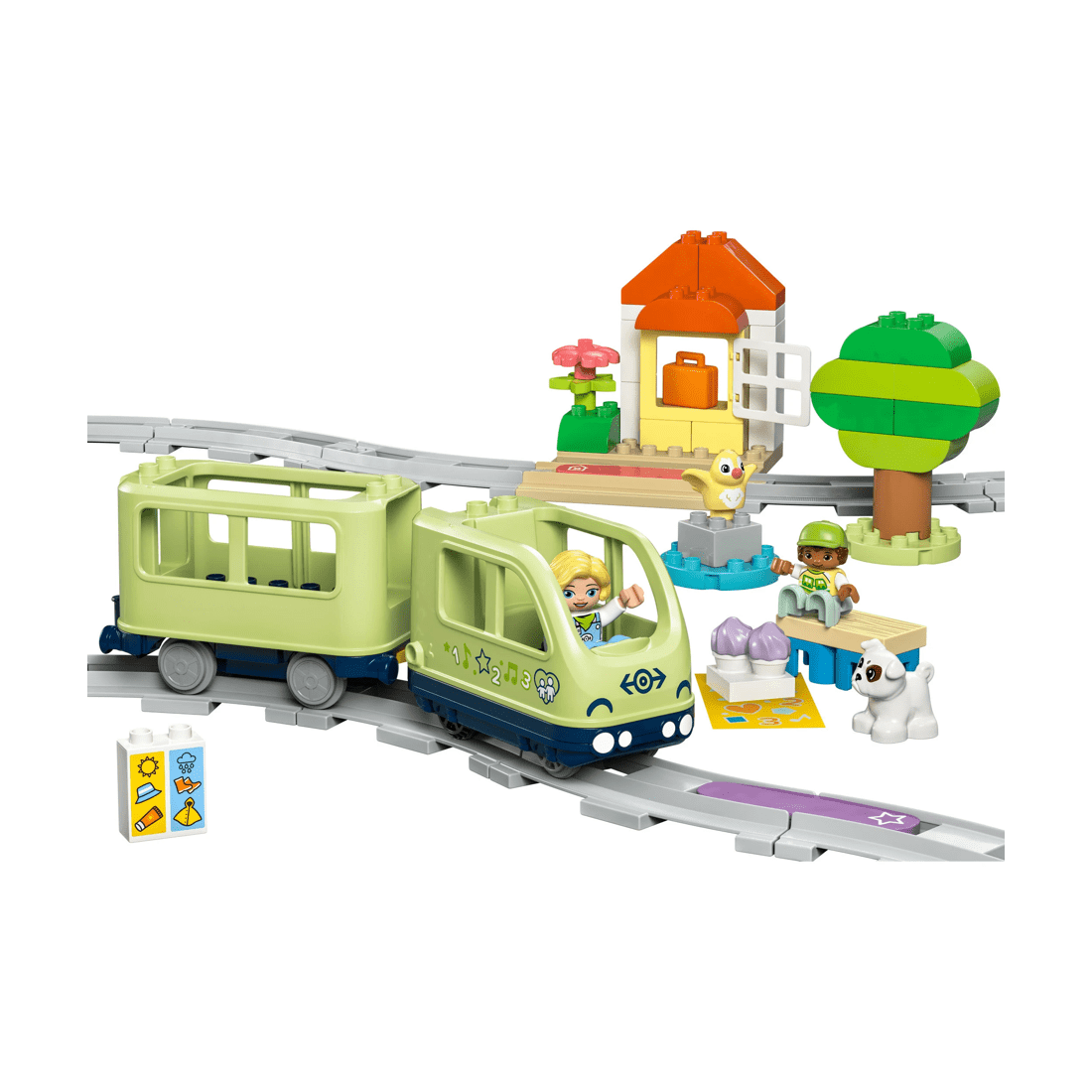 2 LEGO DUPLO Town Interactive Adventure Train 10427, 2 of 10