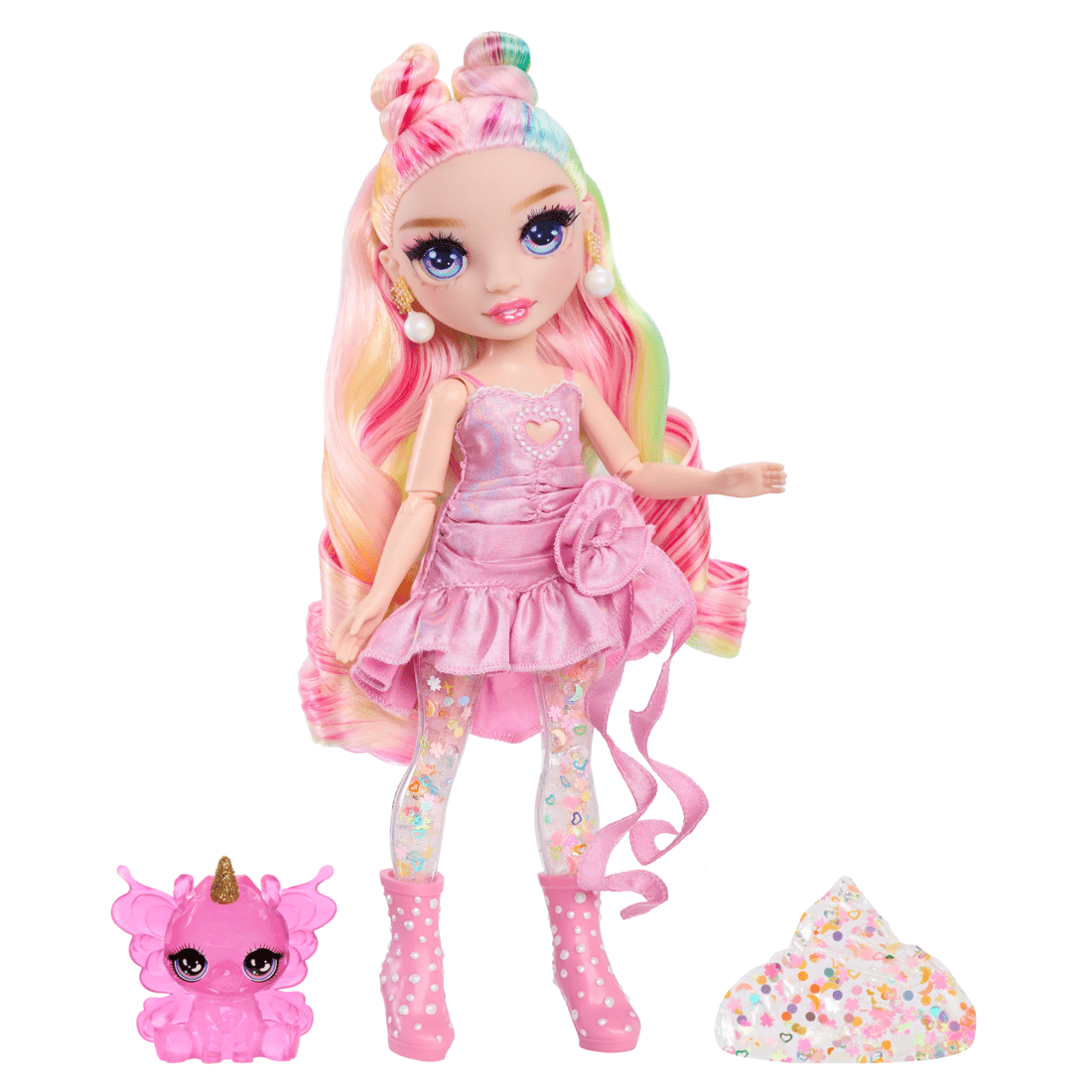 7 Rainbow High Rainbow Shimmers Fashion Doll - Bella, 7 of 7