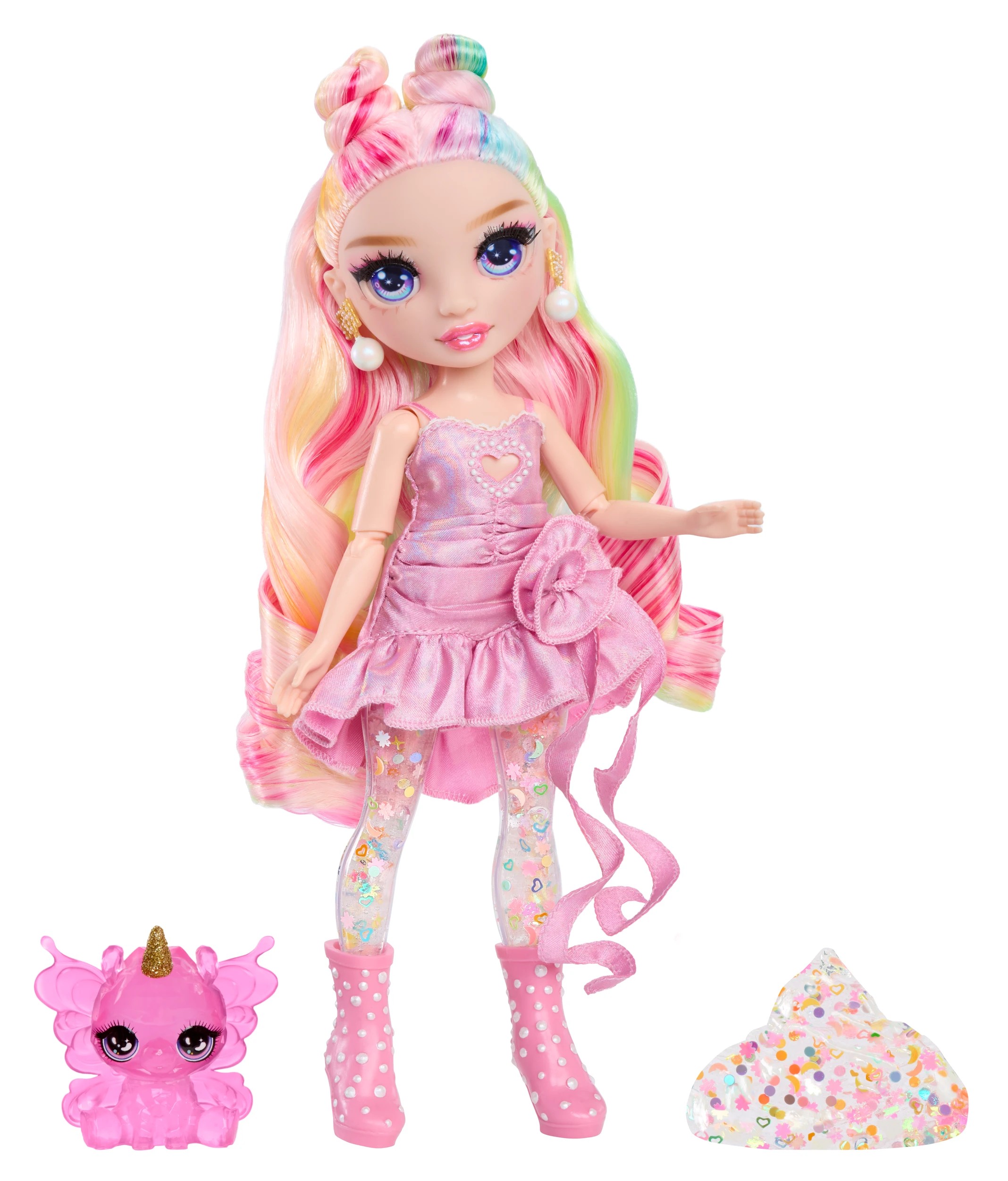 7 Rainbow High Rainbow Shimmers Fashion Doll - Bella, 7 of 7