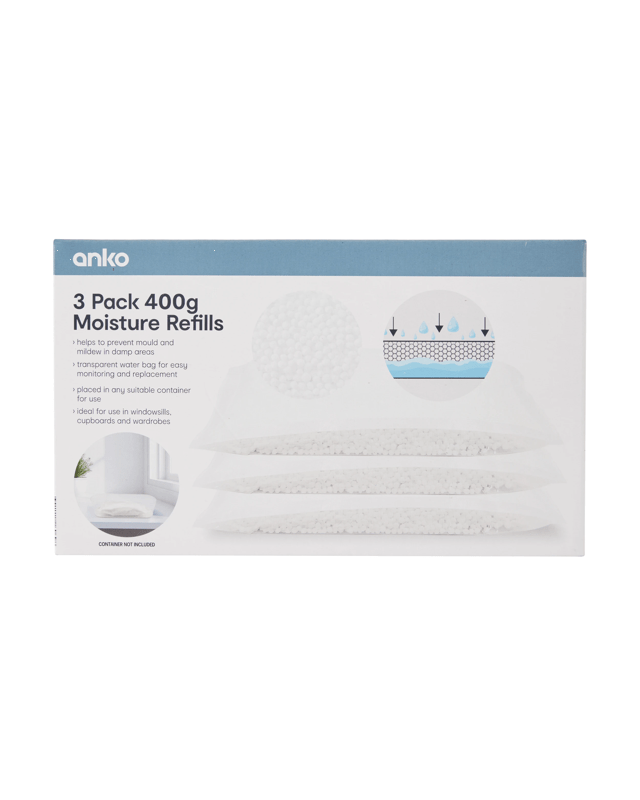 3 Pack 400g Moisture Ref