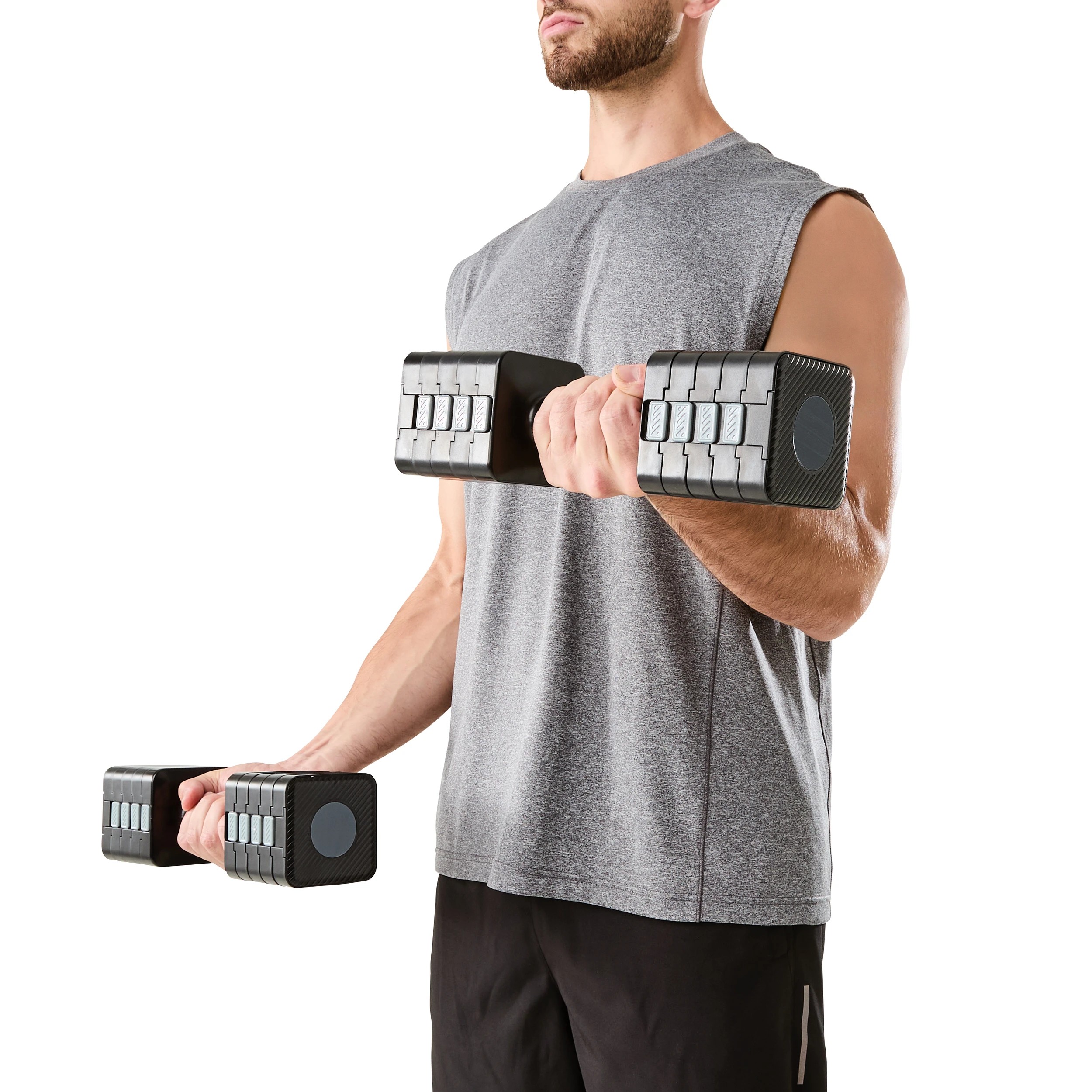1 2 Pack Adjustable Dumbbells, 1 of 9