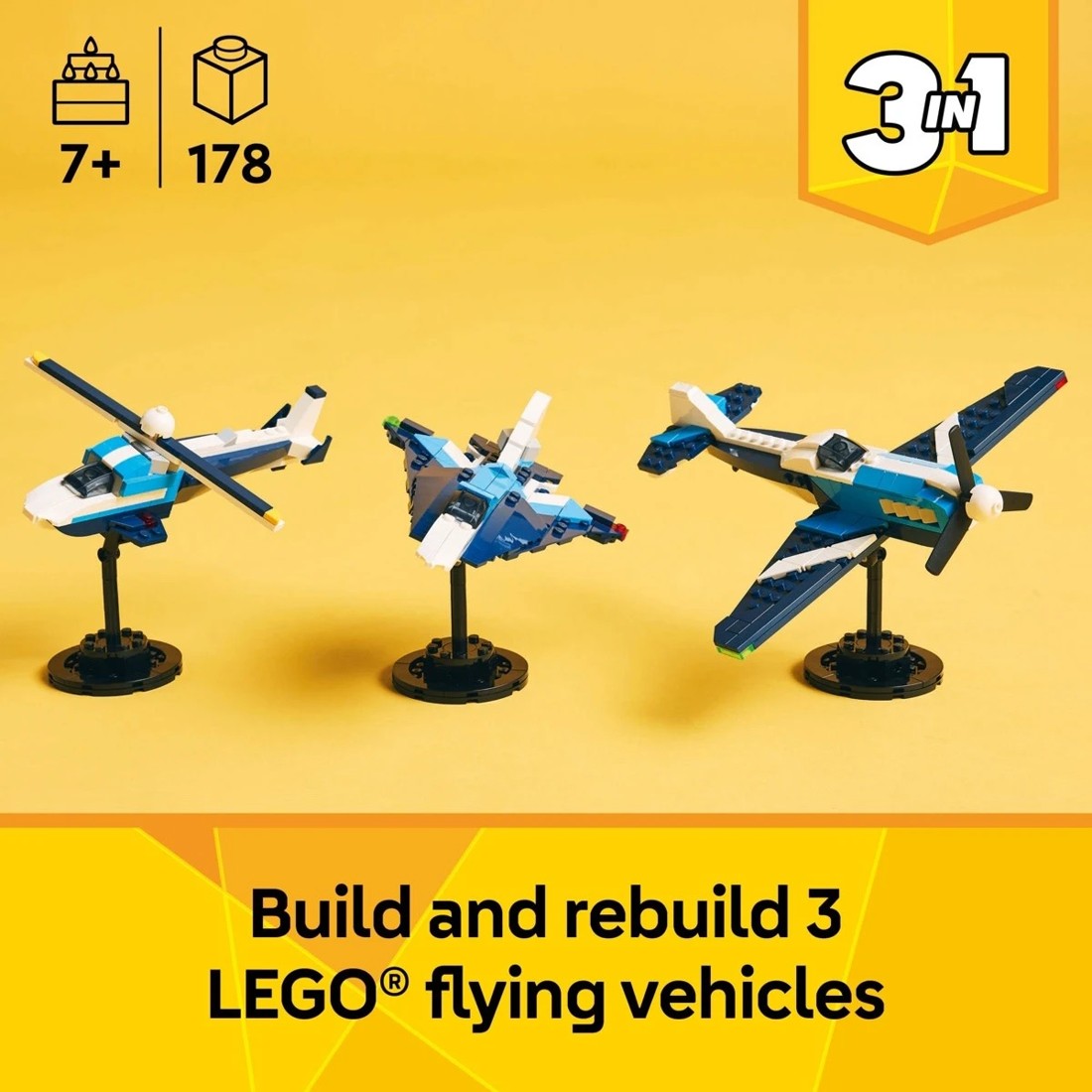 5 LEGO Creator Aircraft: Race Plane 31160, 5 of 10