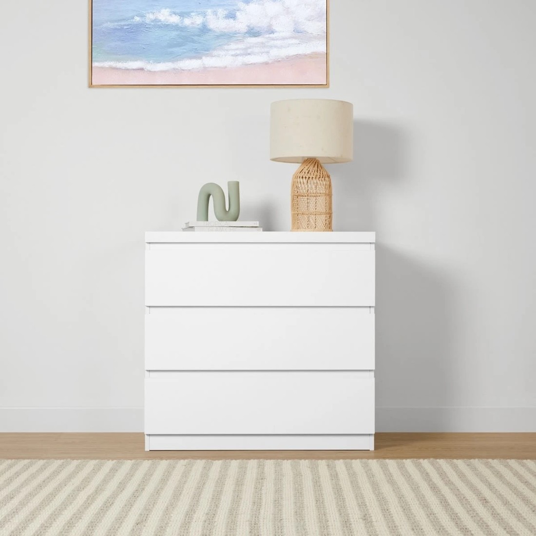 1 3 Drawer Unit - White, 1 of 10