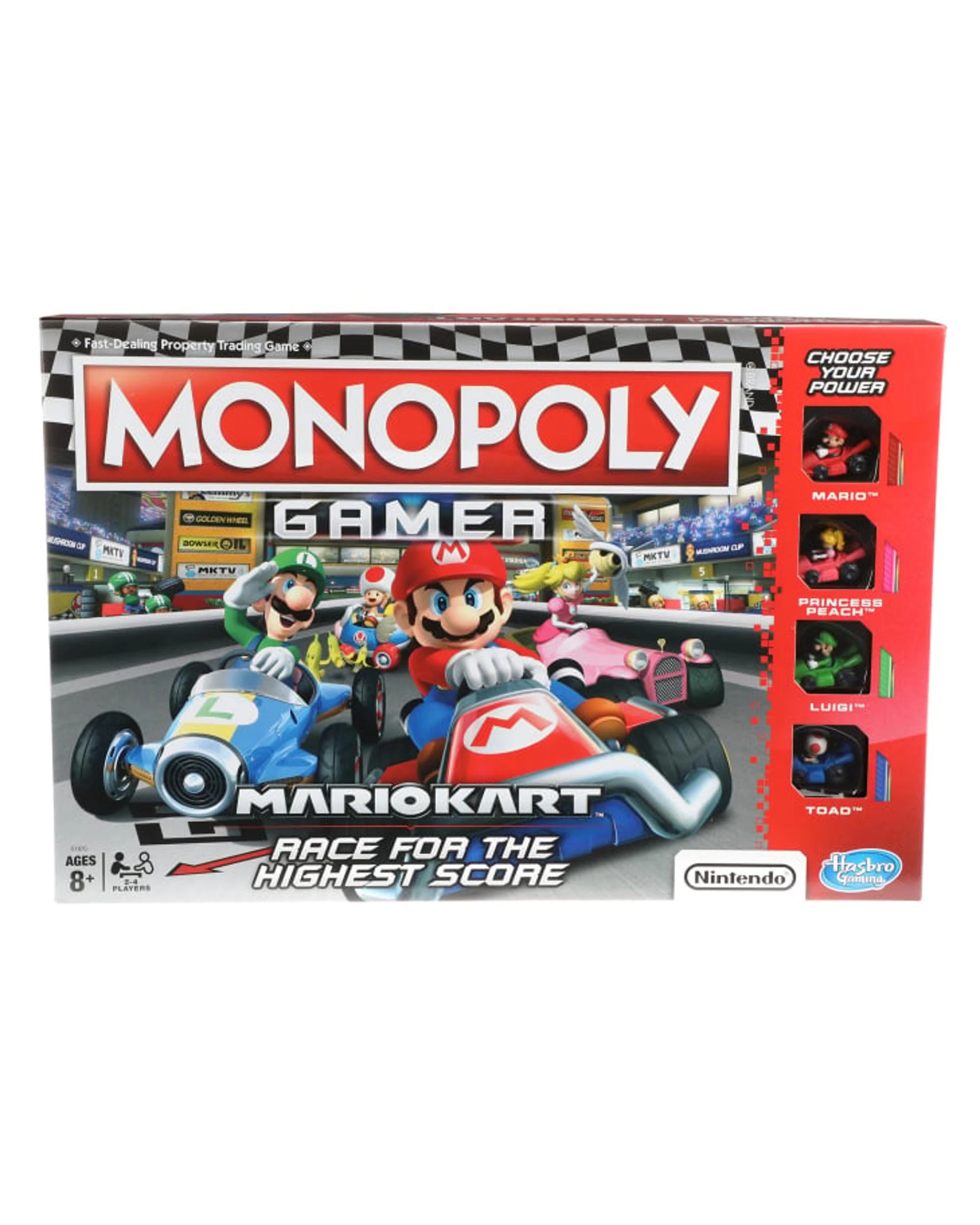 1 Monopoly Gamer: Mario Kart Edition Board Game, 1 of 1