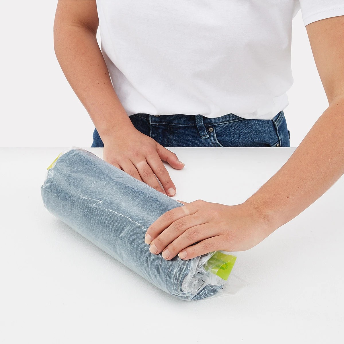 7 Travel Compression Storage Bags - Clear, 7 of 10