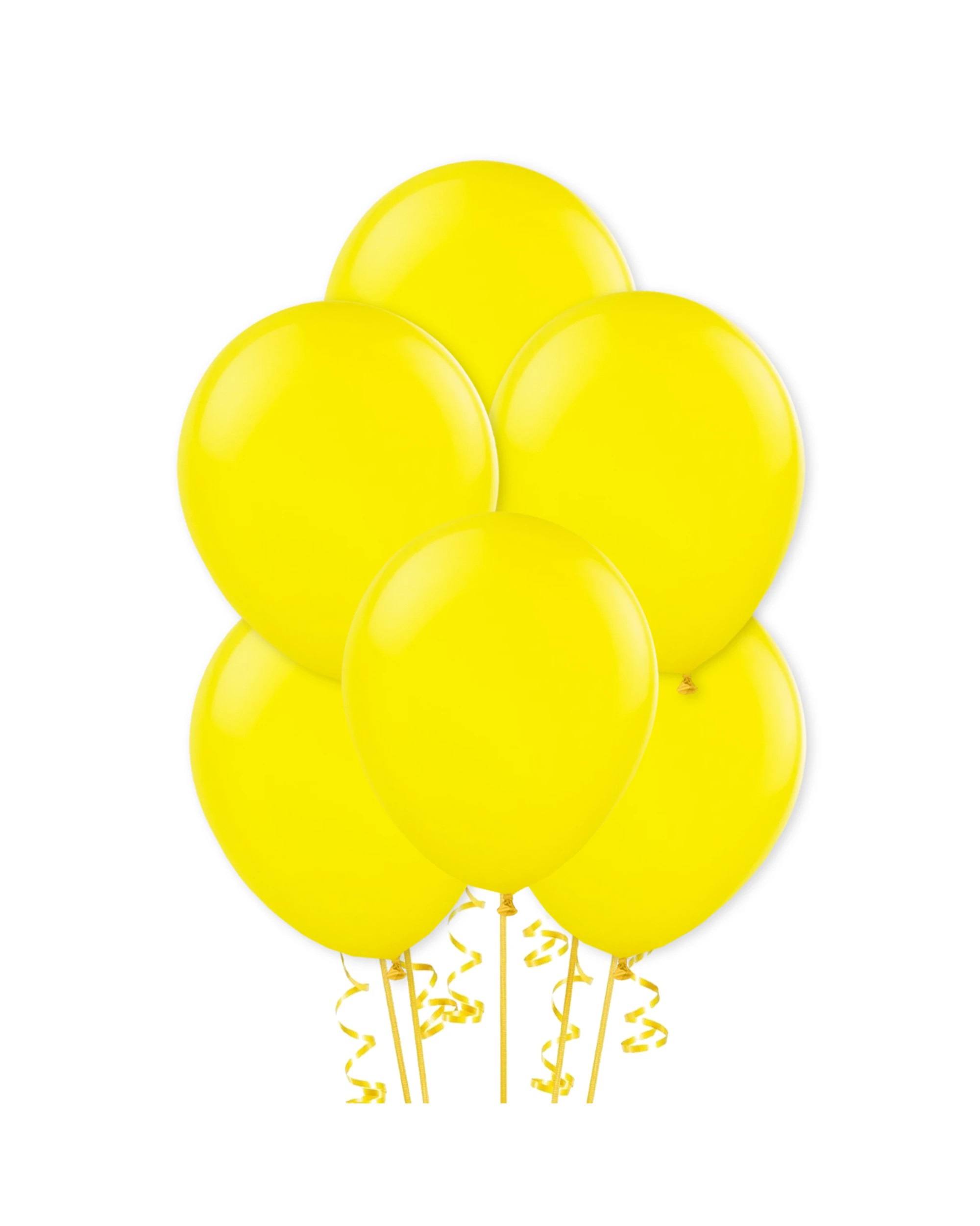 1 Artwrap Balloons 30cm Pack of 20 - Yellow - Yellow, 1 of 2