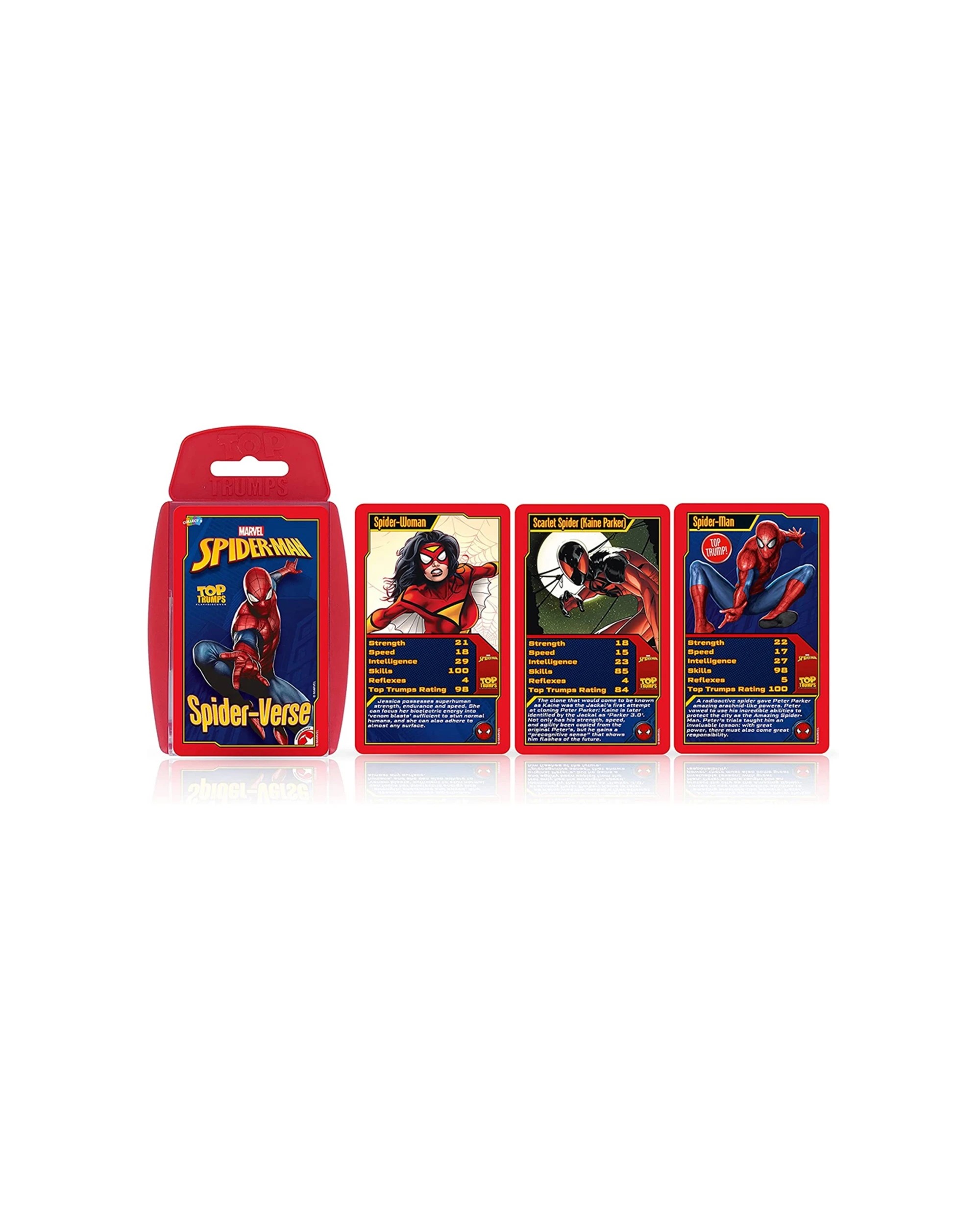 2 TOP TRUMPS Spider-Man Spiderverse Playing Card Game Collection - Multi, 2 of 3