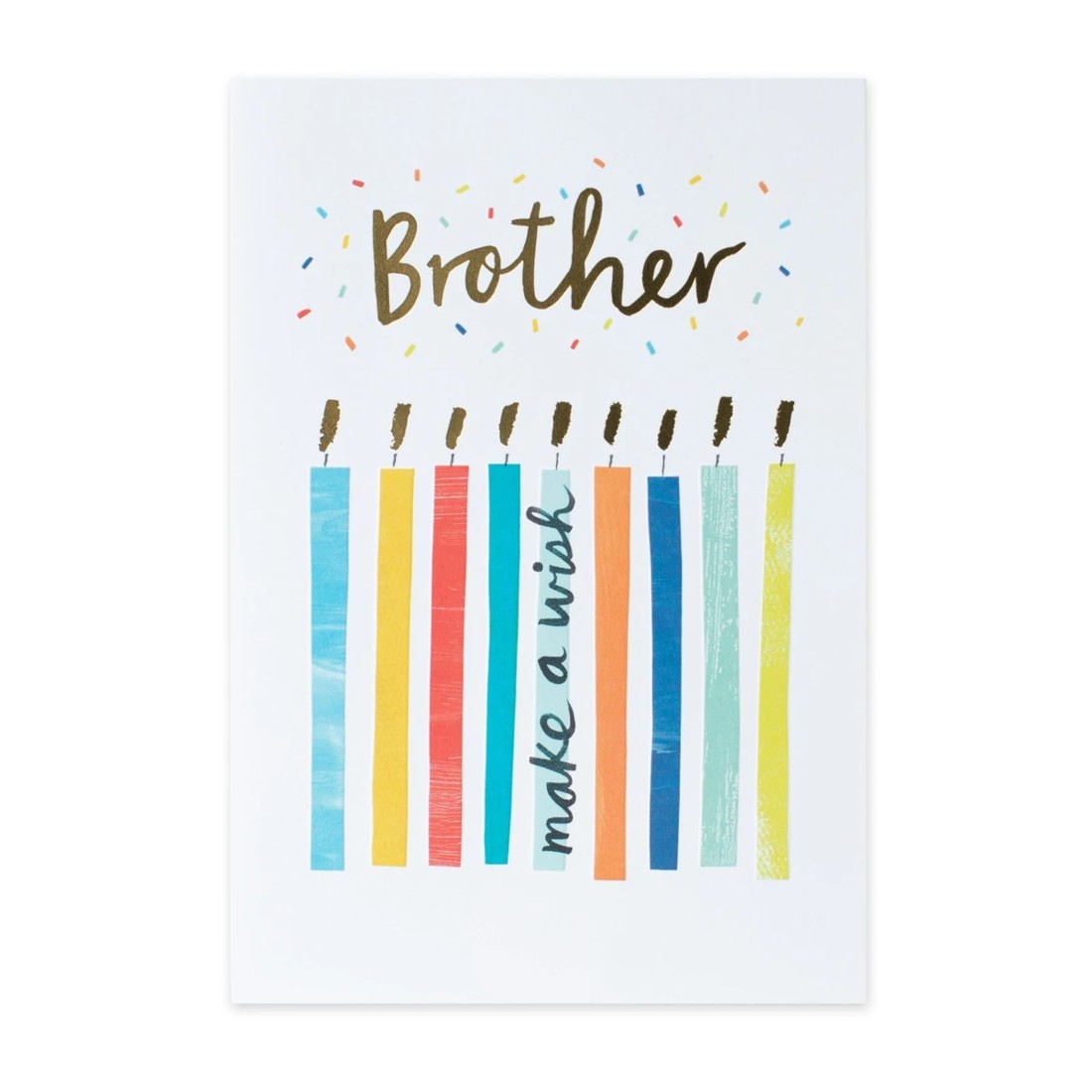 3 Connections from Hallmark Birthday Card For Brother - Colourful Candles, 3 of 3