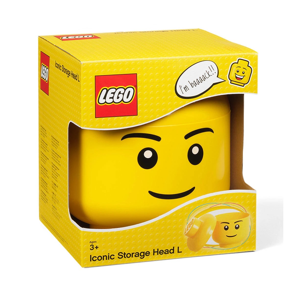 1 LEGO Iconic Storage Head Large, 1 of 2