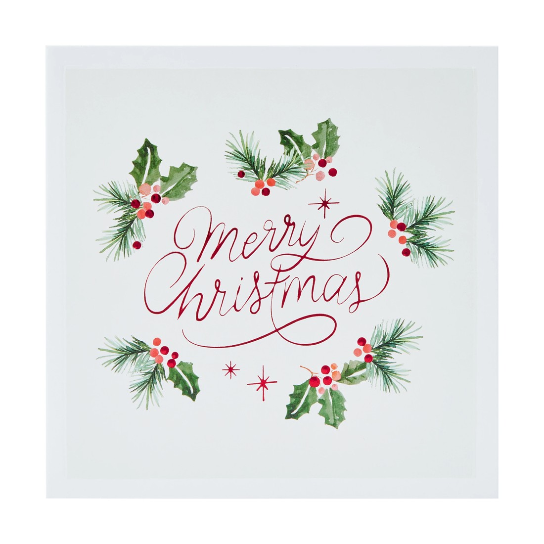 6 10 Pack Square Christmas Cards - Assorted, 6 of 8