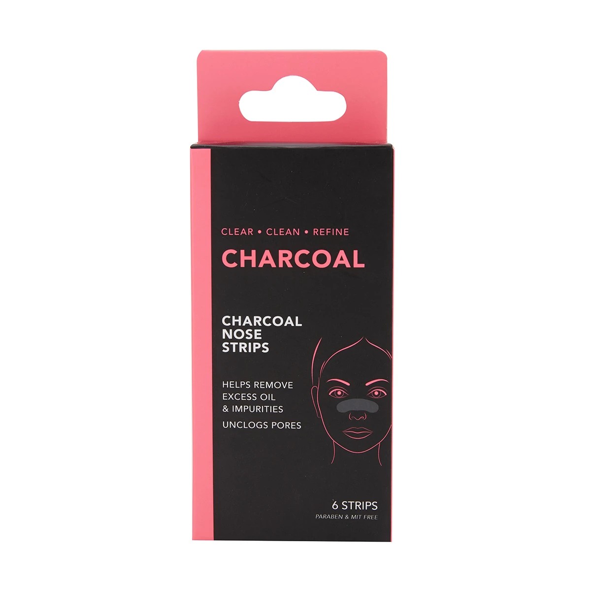 1 6 Pack Nose Strips - Charcoal, 1 of 3