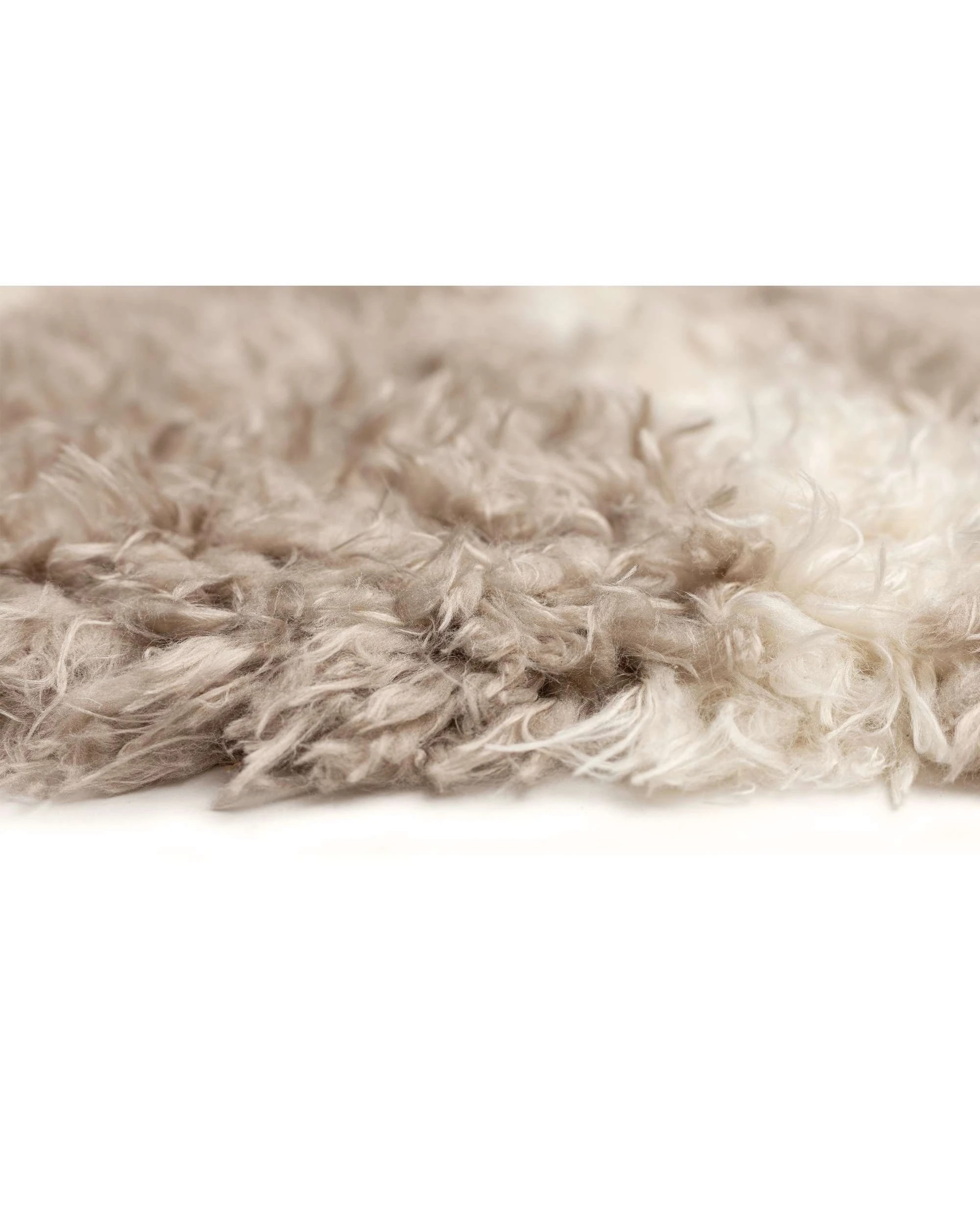 8 Loopsie Tulba Abstract Shag Rug-370cm x 280cm - Beige, 8 of 8