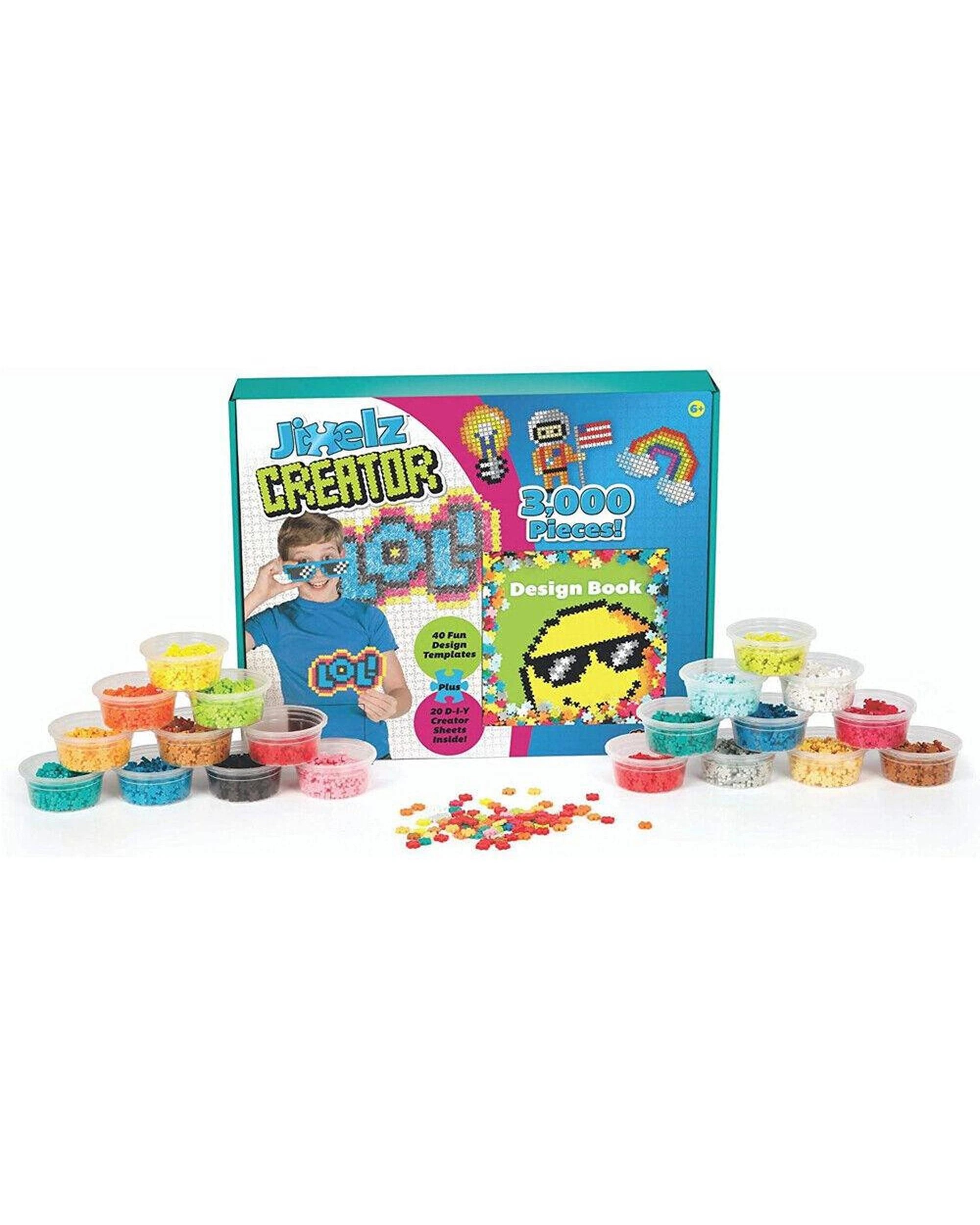 1 Fat Brain 3000pc Jixelz Creator Puzzle Set Educational Kids Toy 6 FA2681, 1 of 5