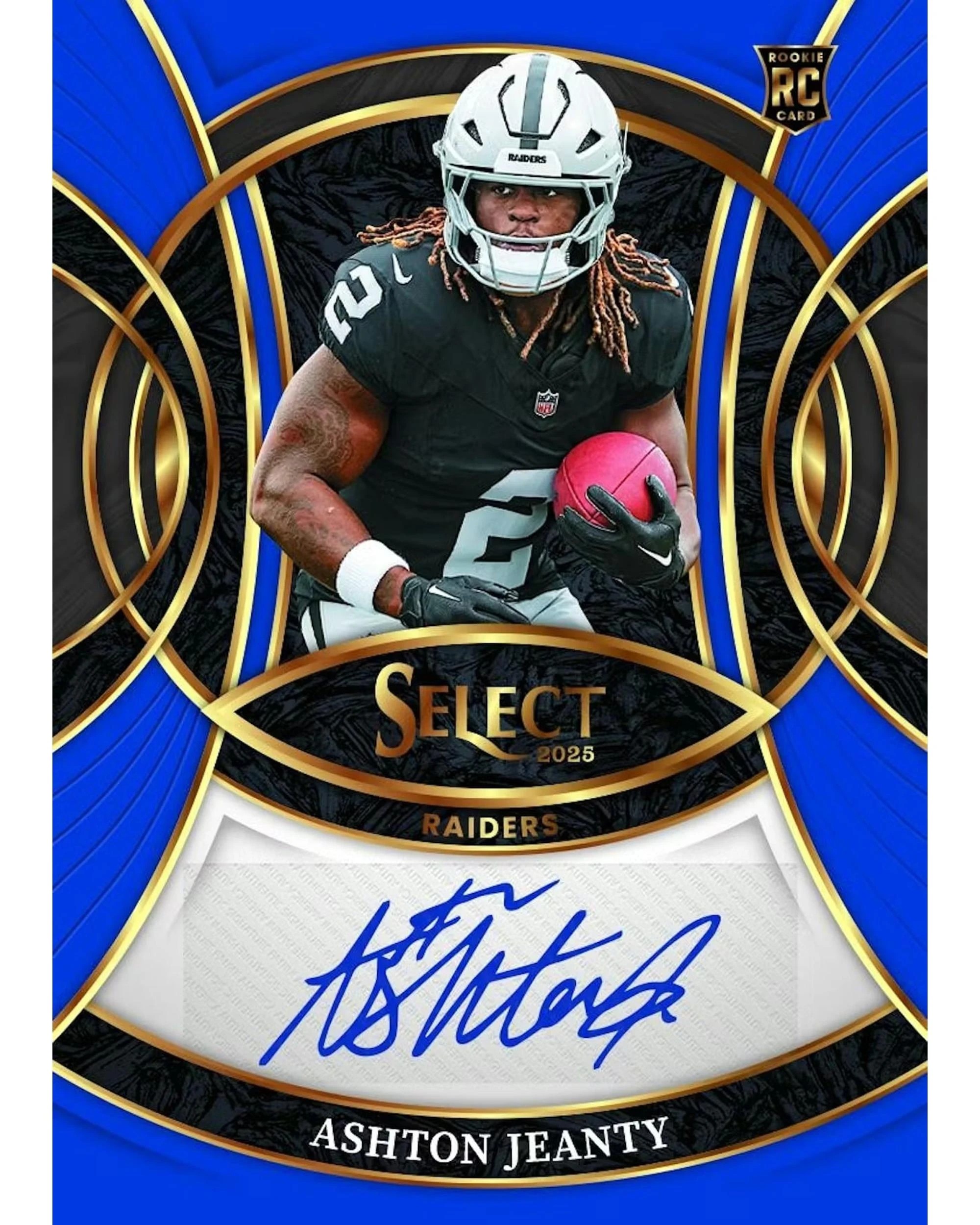 8 Panini NFL 2025 Select Football Mega Box, 8 of 10