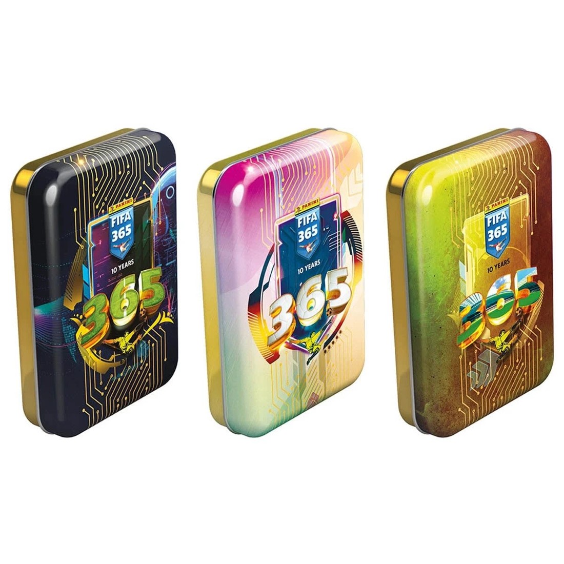 1 Panini FIFA 365 Adrenalyn XL 2025 Soccer Official Trading Cards Pocket Tin Box - Assorted, 1 of 9