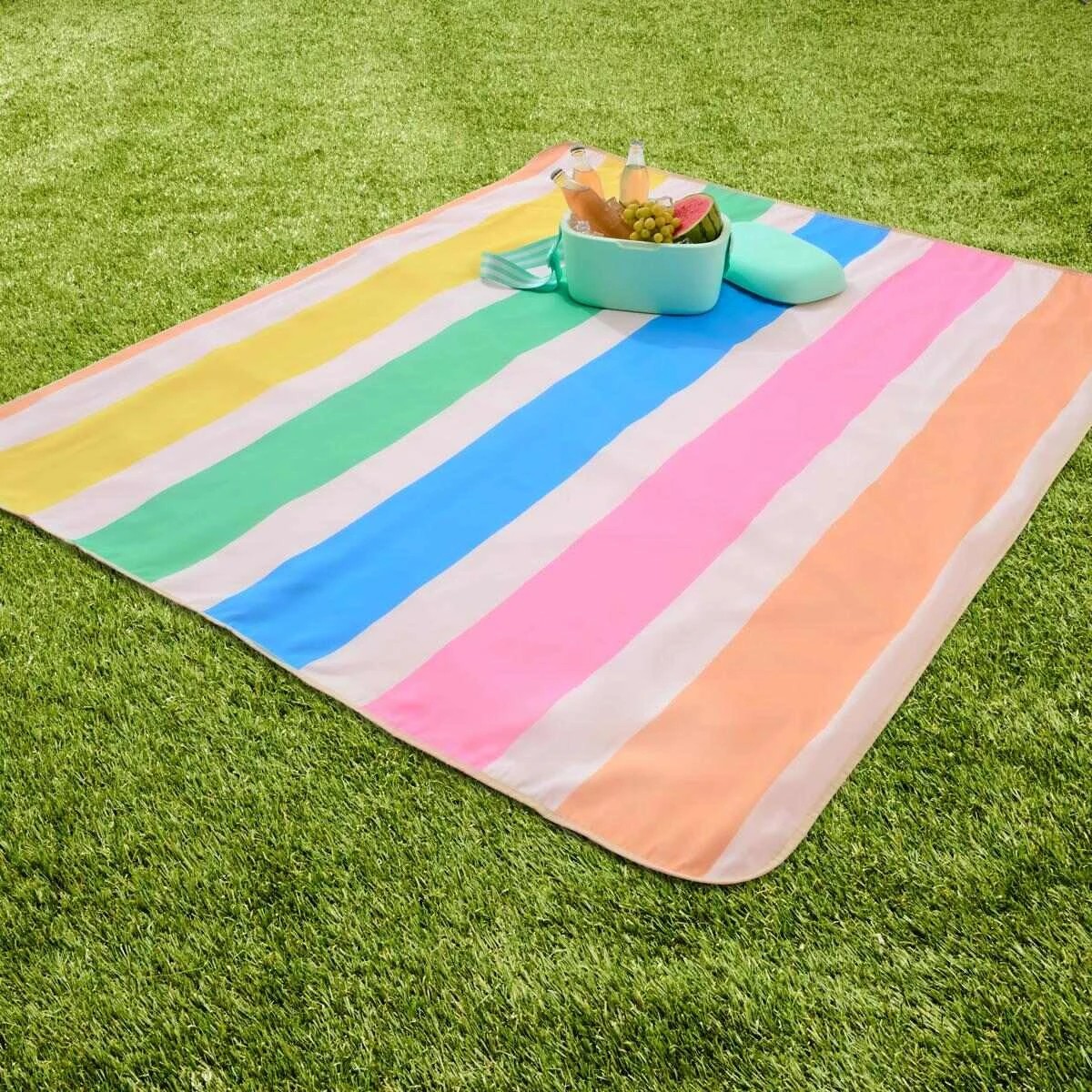 1 Picnic Mat - Gelato Stripe, 1 of 9