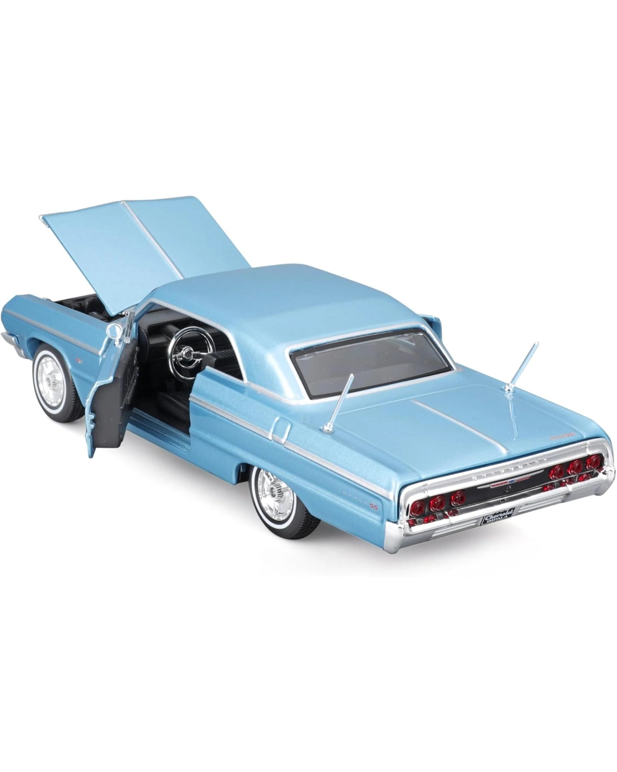 7 Maisto 1964 Chevrolet Impala SS 2 Door 1:26 Scale Special Edition Vehicle, 7 of 9