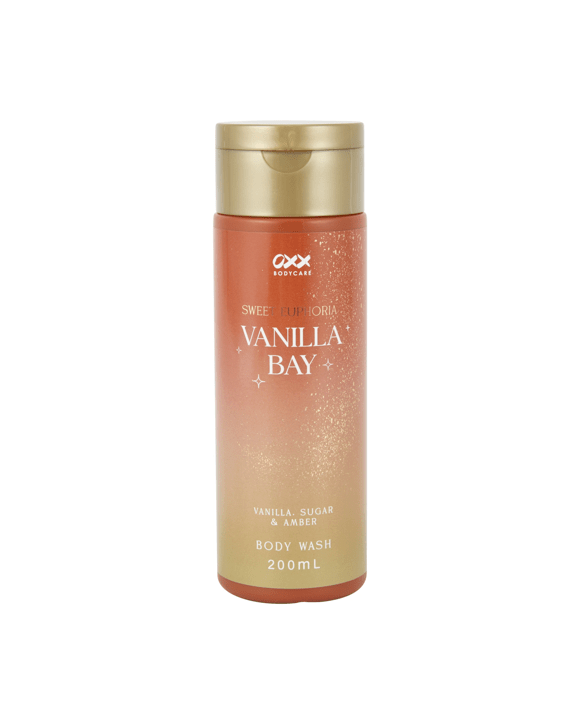 OXX Bodycare Vanilla Bay Sweet Euphoria Body Wash 200ml - Vanilla, Sugar and Amber