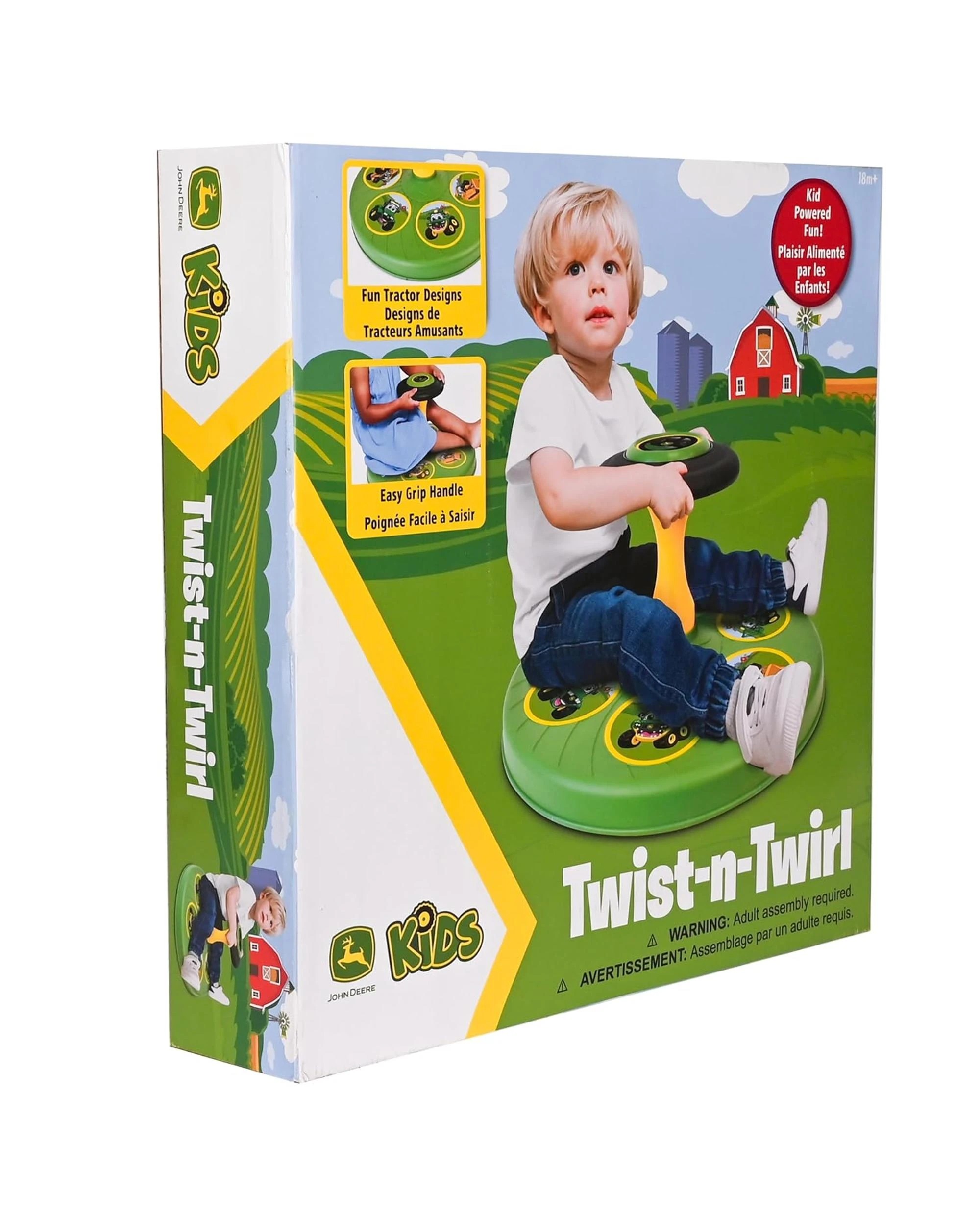 6 John Deere Kids Twist and Twirl Spinning Balance Toy, 6 of 6