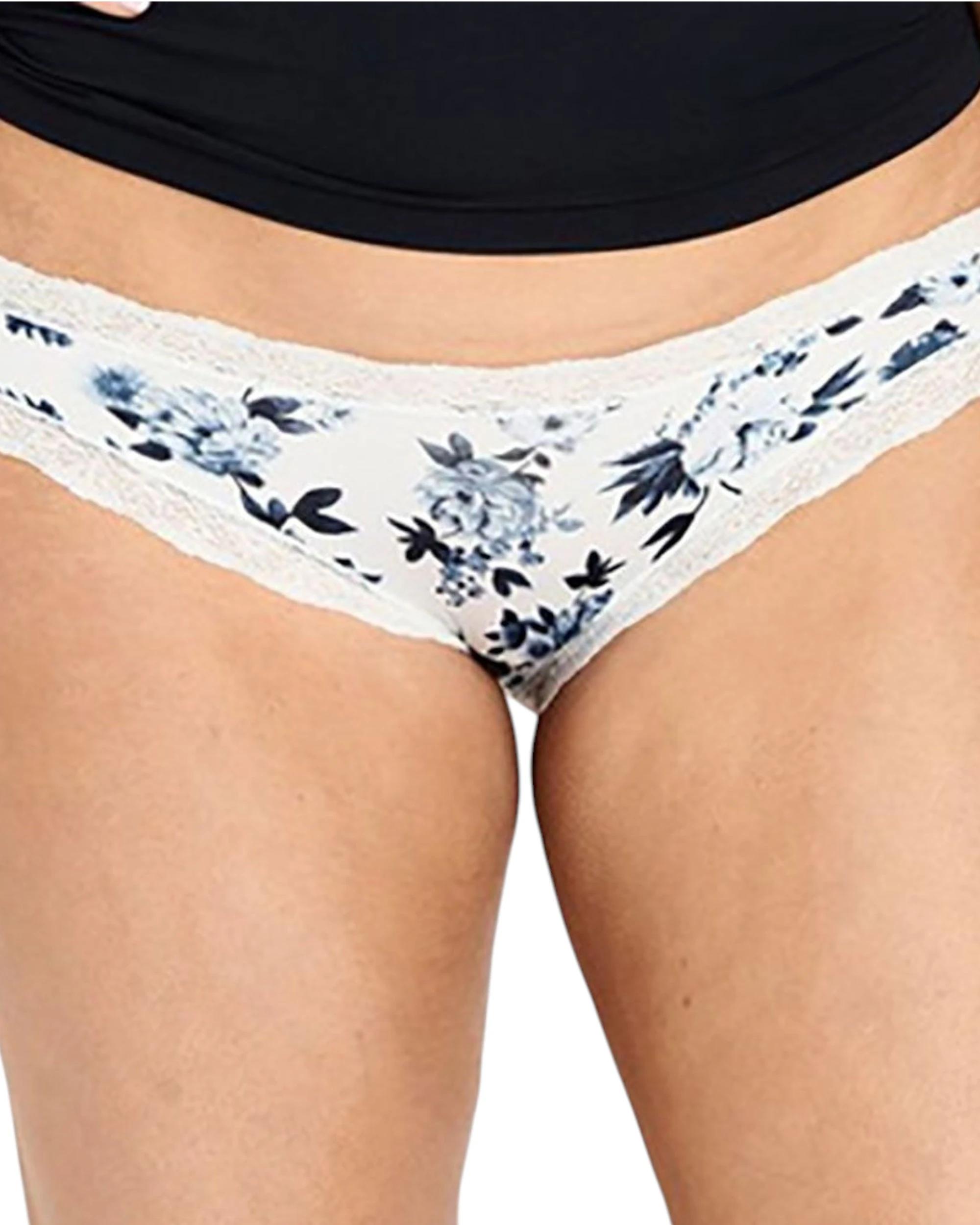 2 Jockey 3 Pack Womens Parisienne Vintage Bikini Underwear Briefs Primrose Navy PRIMROSE NAVY, 2 of 4