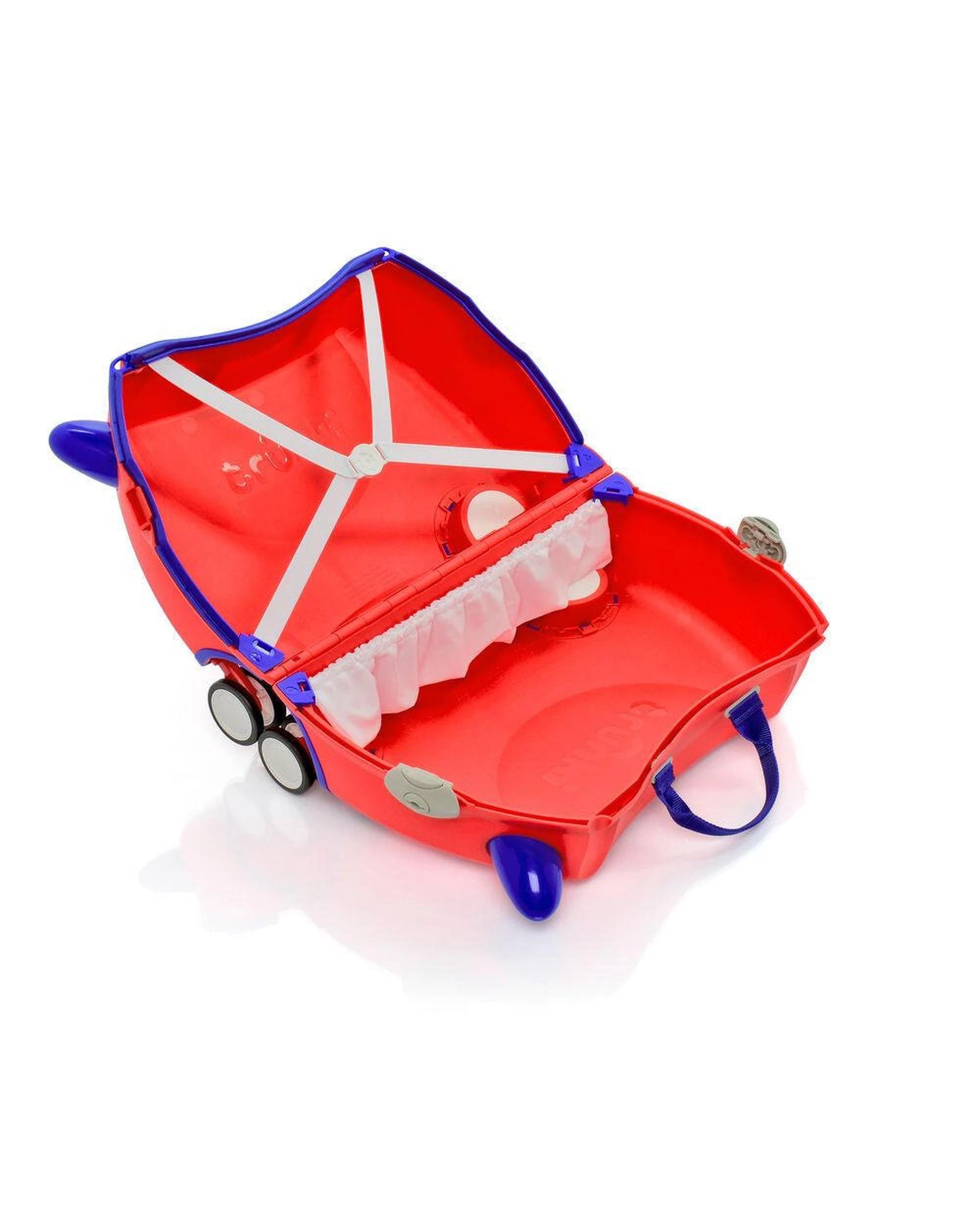 5 Trunki Glide Ride on Luggage Kids Suitcase Toy Box Frank the Firetruck, 5 of 7