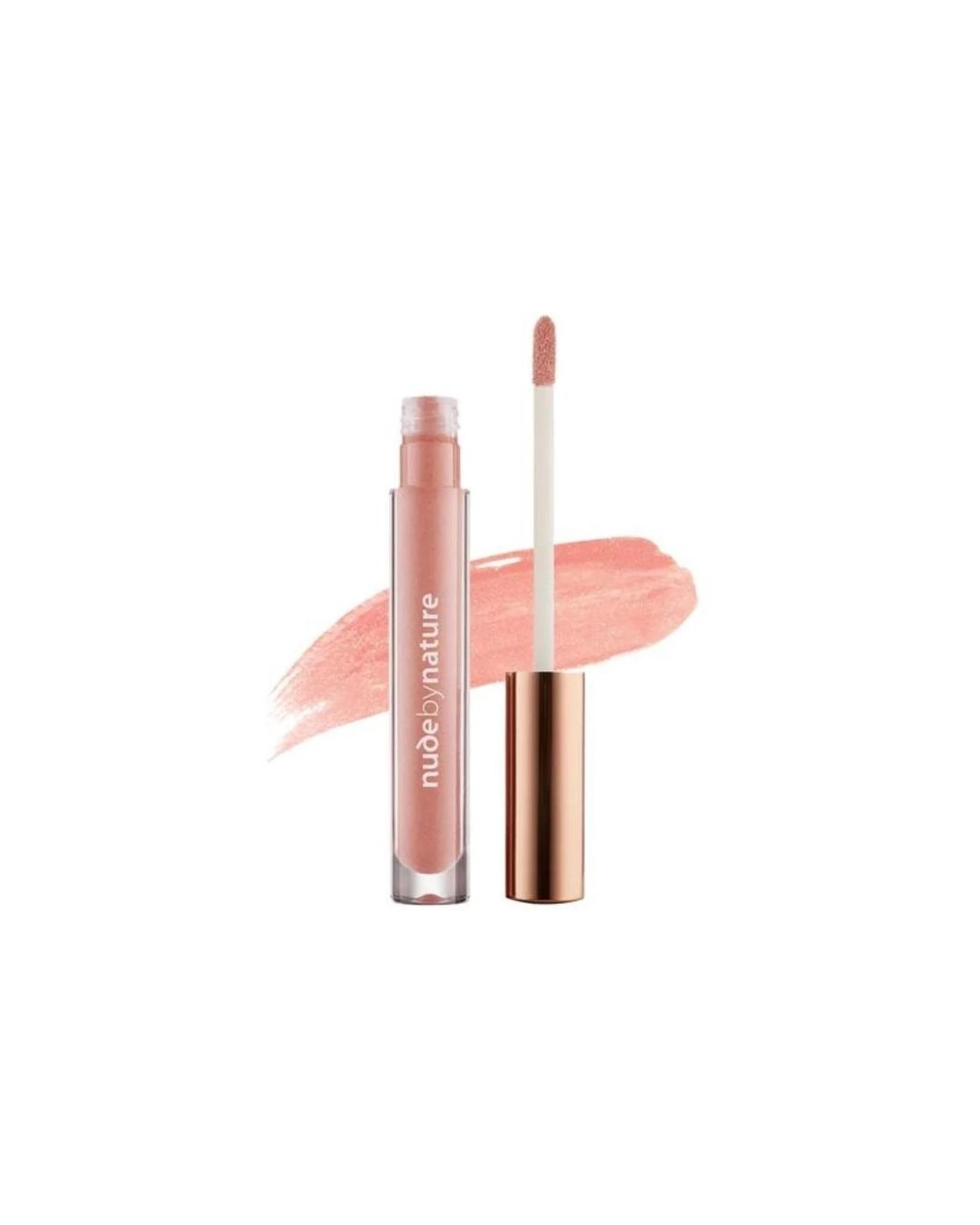 2 Nude by Nature Moisture Infusion Lip Gloss 3.75mL - 02 Peach Nude - Beige, 2 of 2