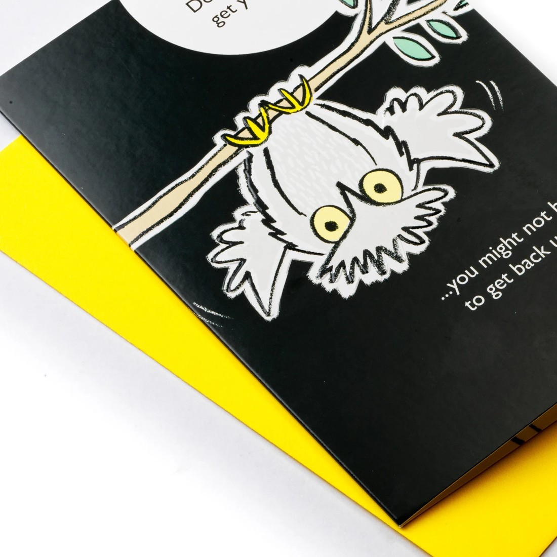 3 Hallmark Birthday Card - Hanging Owl, 3 of 3