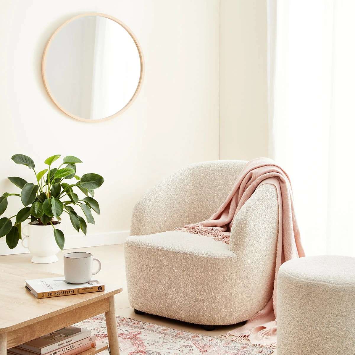 1 Ada Boucle Chair, 1 of 8