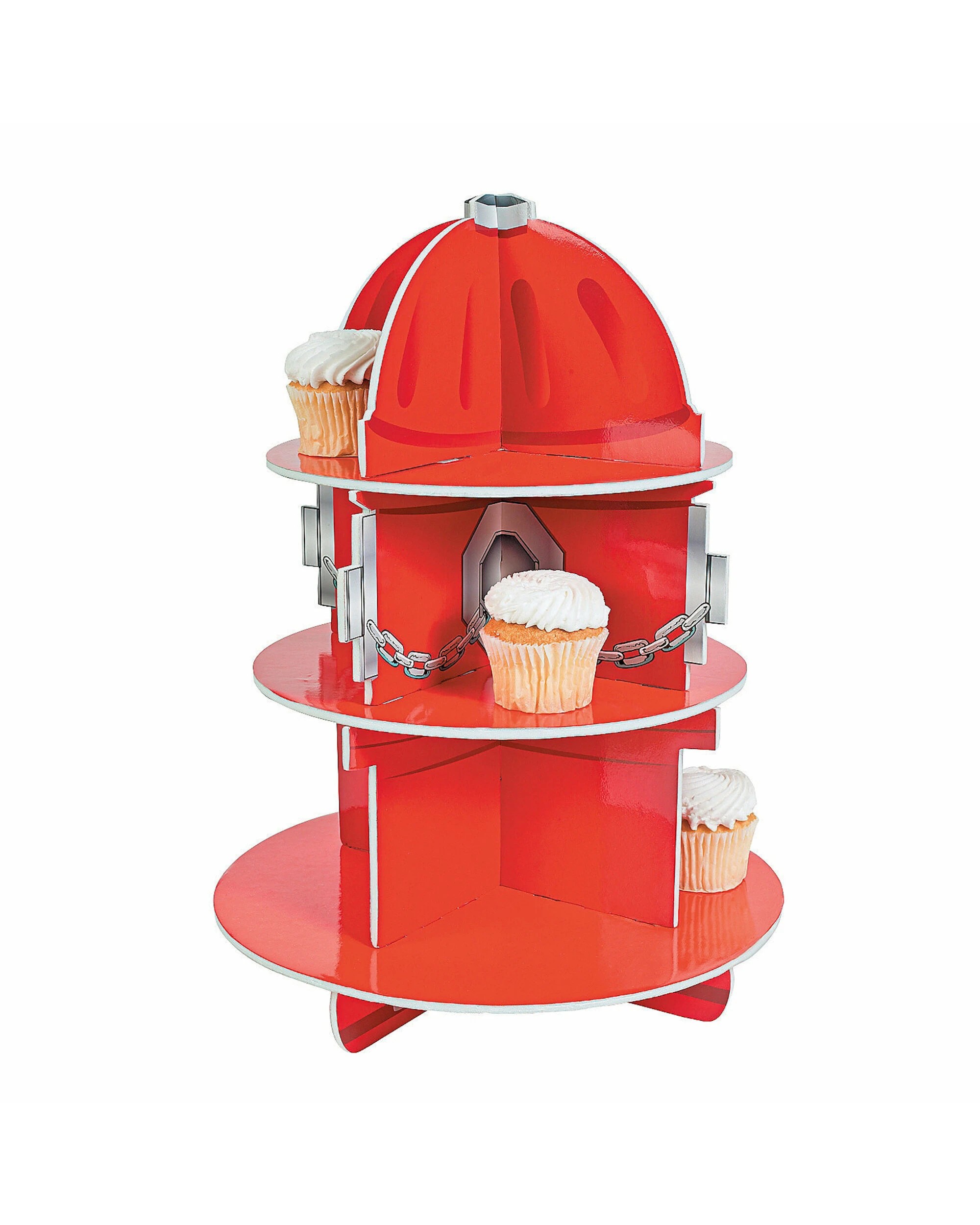 1 Partyrama Fire Hydrant Cupcake Stand, 1 of 1