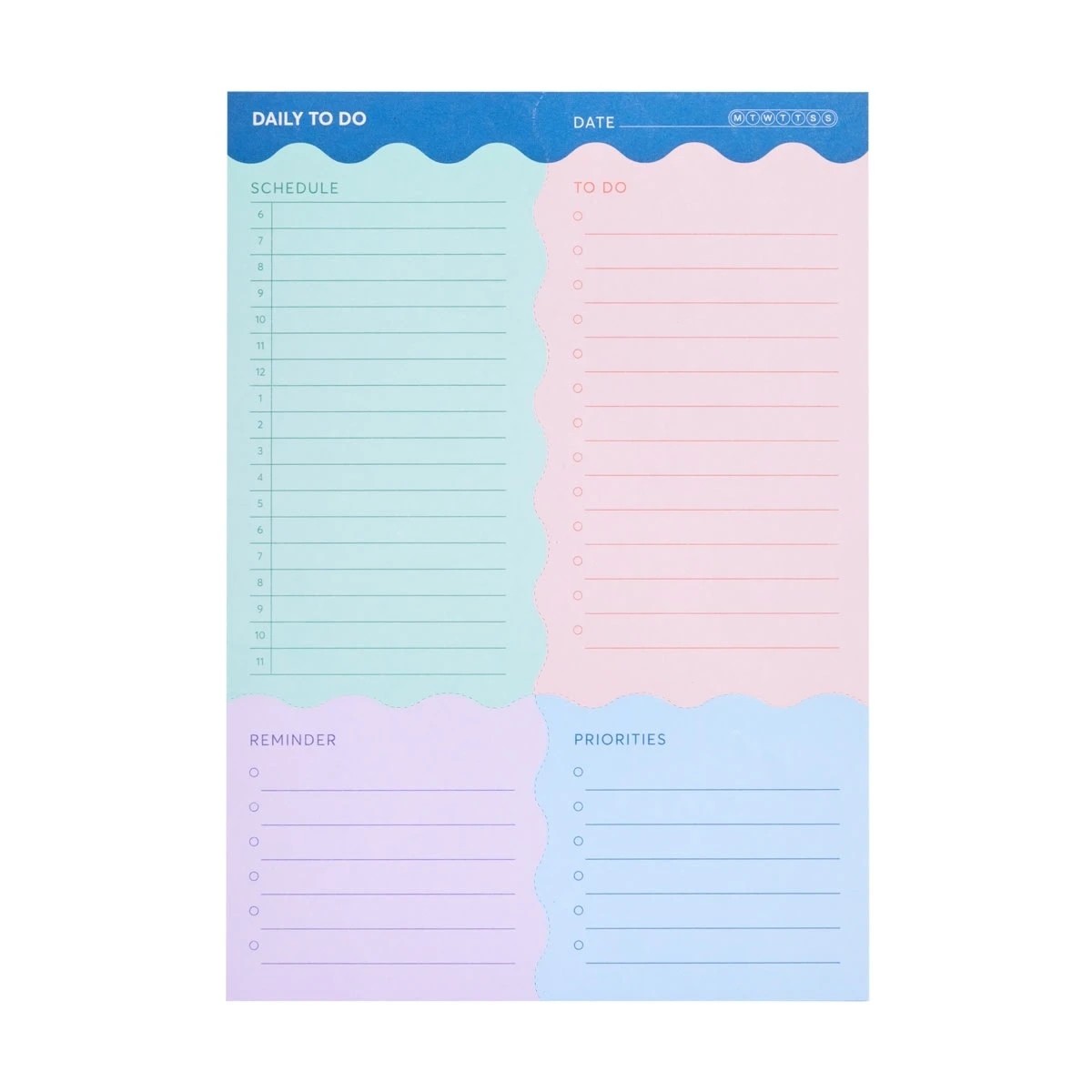 1 A5 Daily To Do Planner, 1 of 6