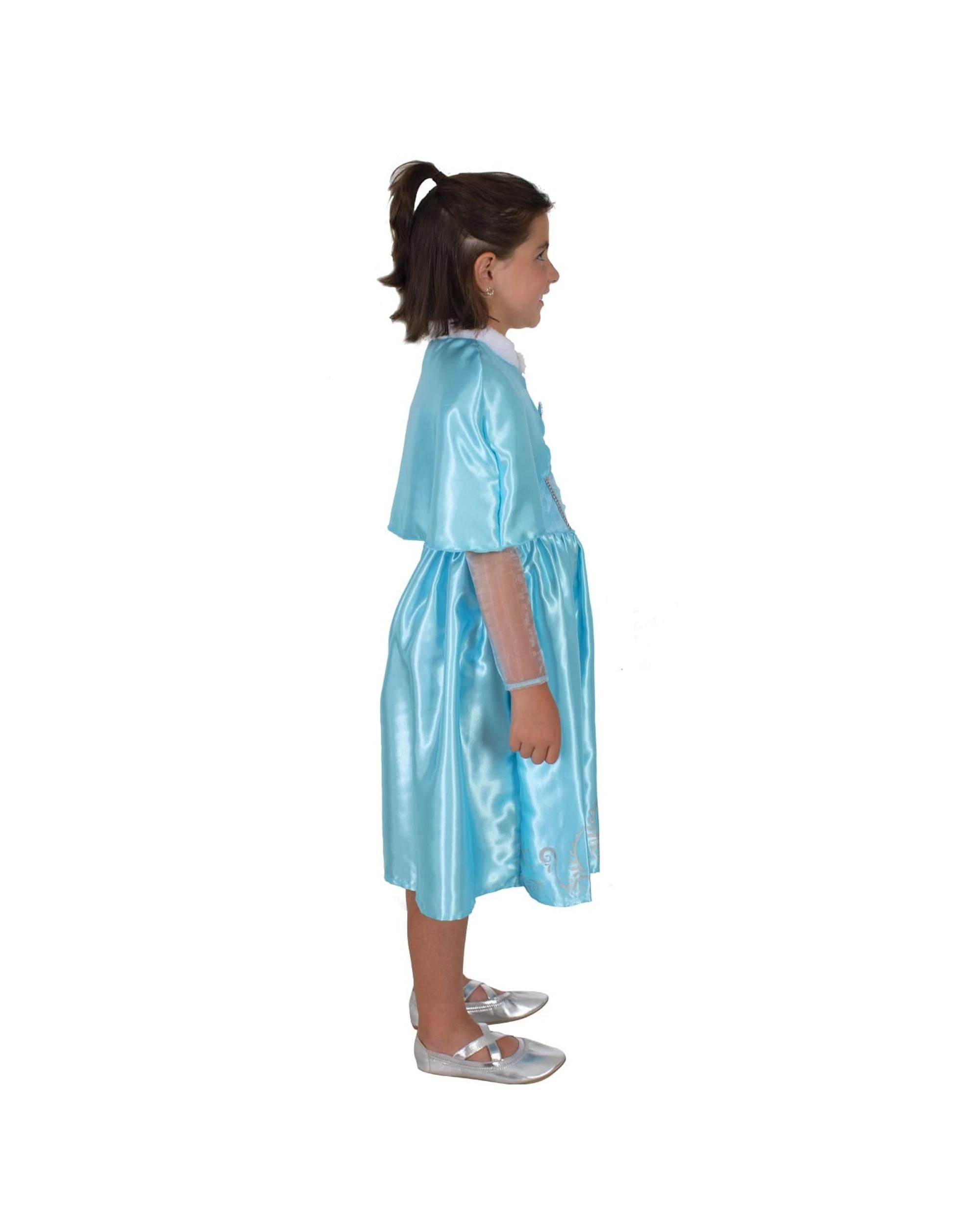 2 Disney Frozen Elsa Deluxe Cloak Child Costume 3-5 Years, 2 of 4