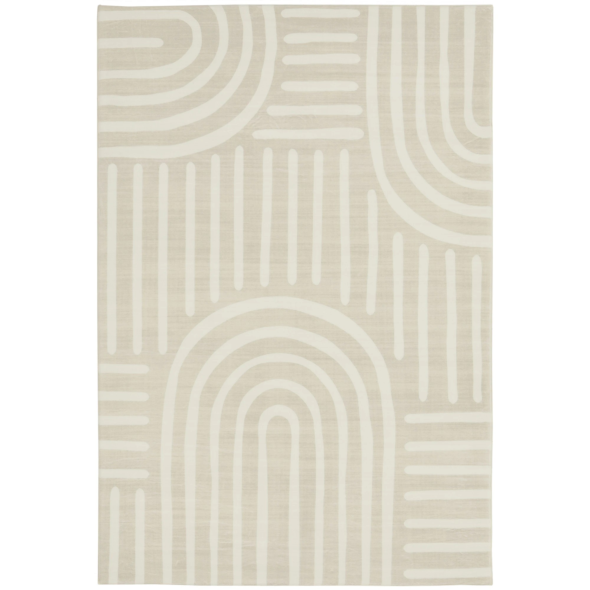 2 Common Ground Rugs Kumo Comfort Mat Taya 290x200cm - Large Soft Memory Foam Rug - Natural, 2 of 9