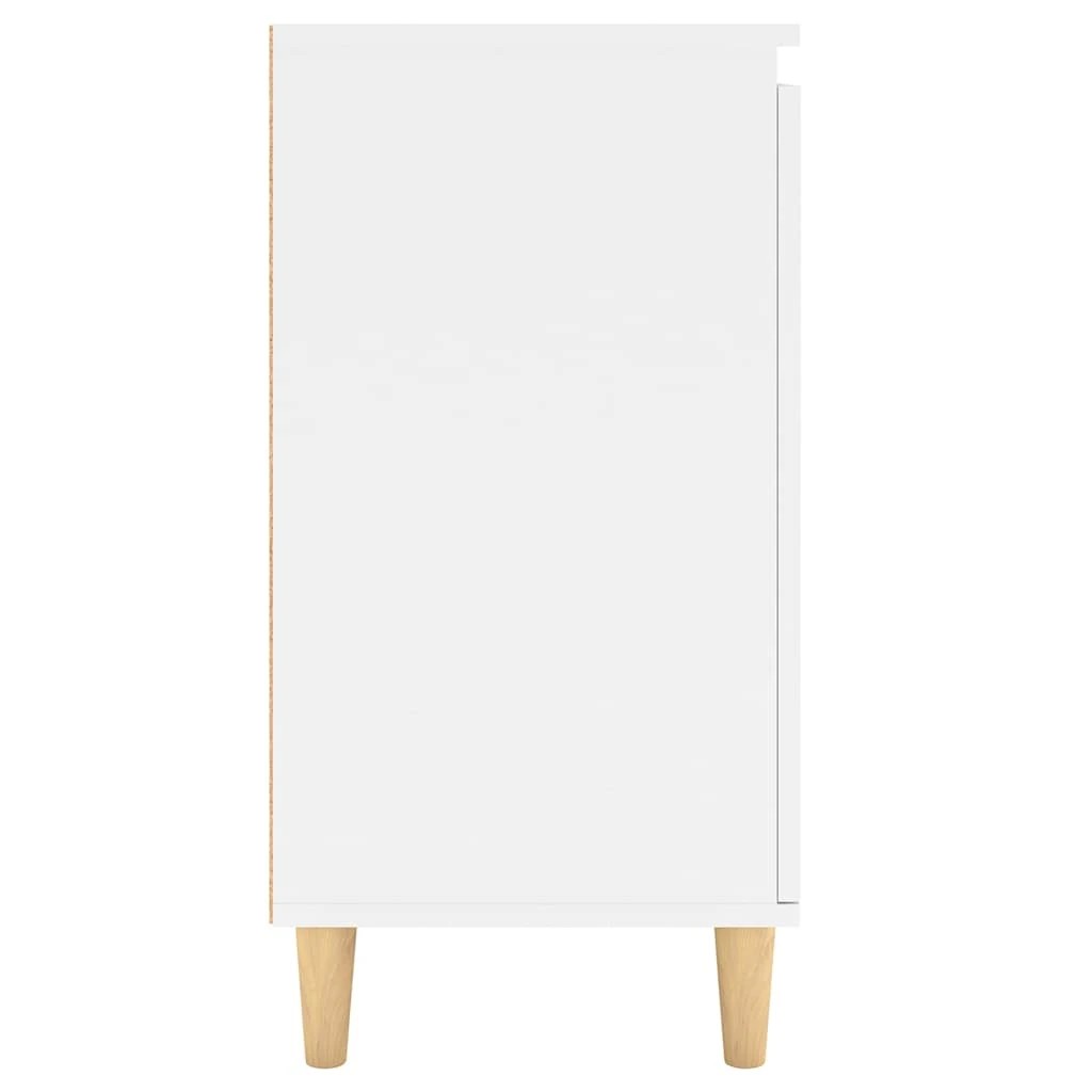 4 Vidaxl Sideboard Sideboard, Sideboards - White, 4 of 9