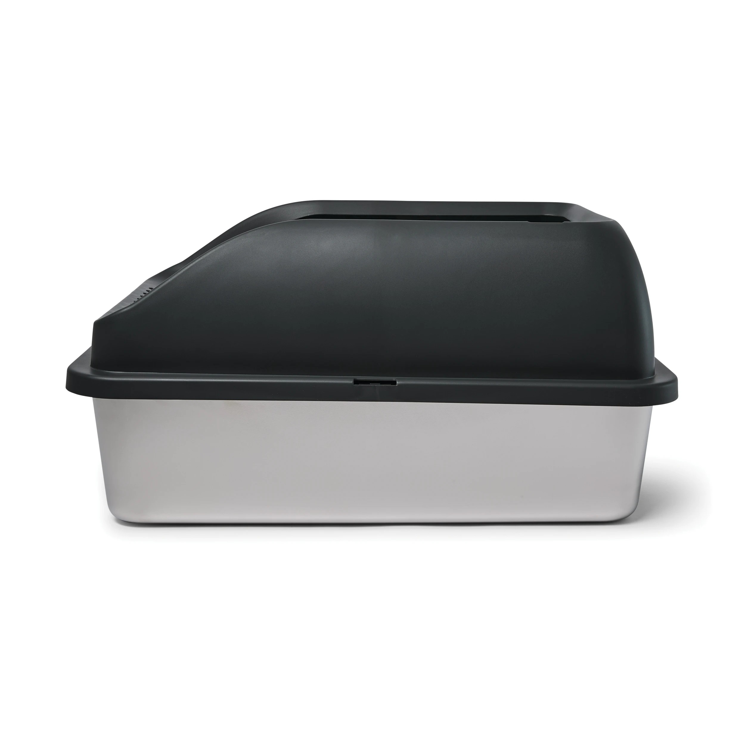 6 Stainless Steel High Side Cat Litter Box, 6 of 9