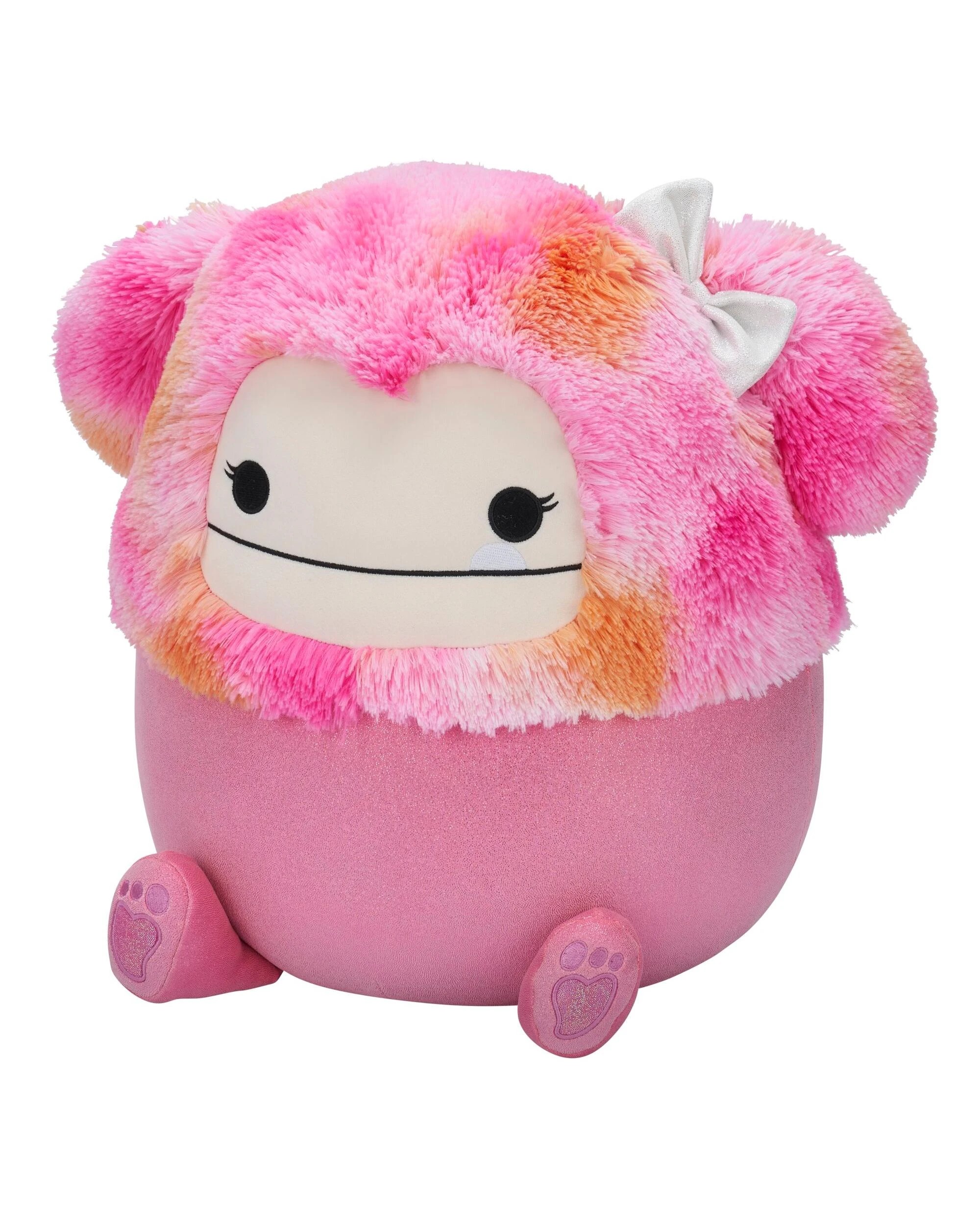 2 Squishmallows Caparinne the Hot Pink Bigfoot 16 inch Plush, 2 of 5