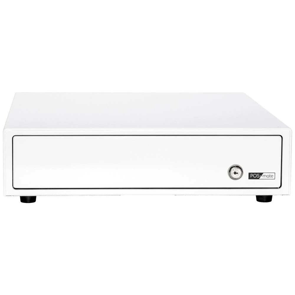 5 POS-mate Cash Drawer Push to Open Gloss White, 5 of 7