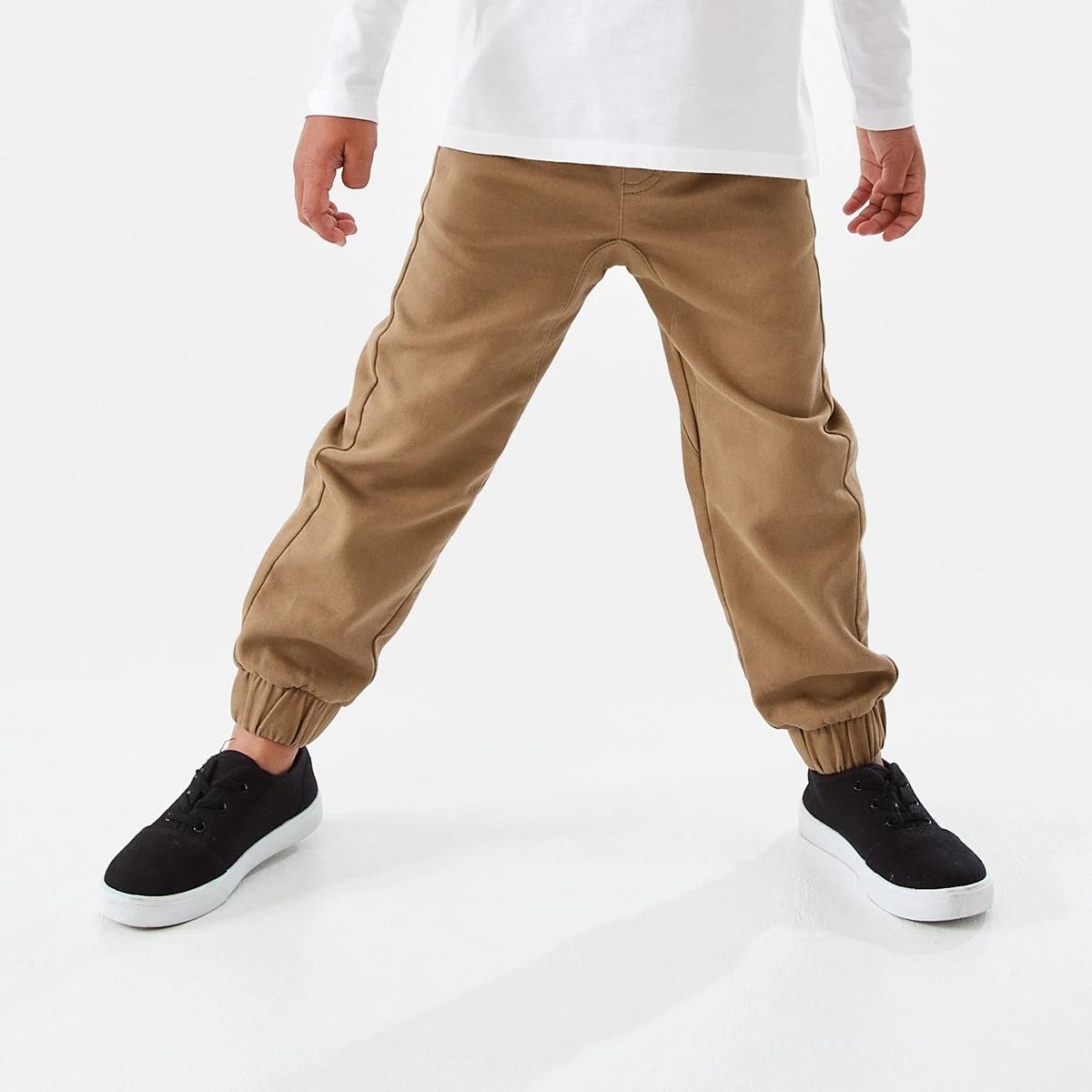 1 Pull On Knit Joggers Coco Brown, 1 of 8