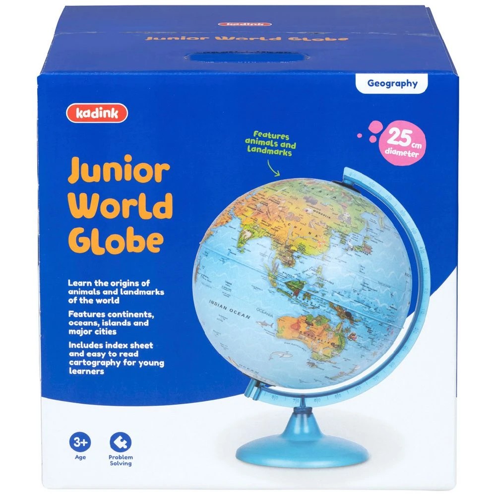 1 Kadink Junior World Globe 25cm, 1 of 3