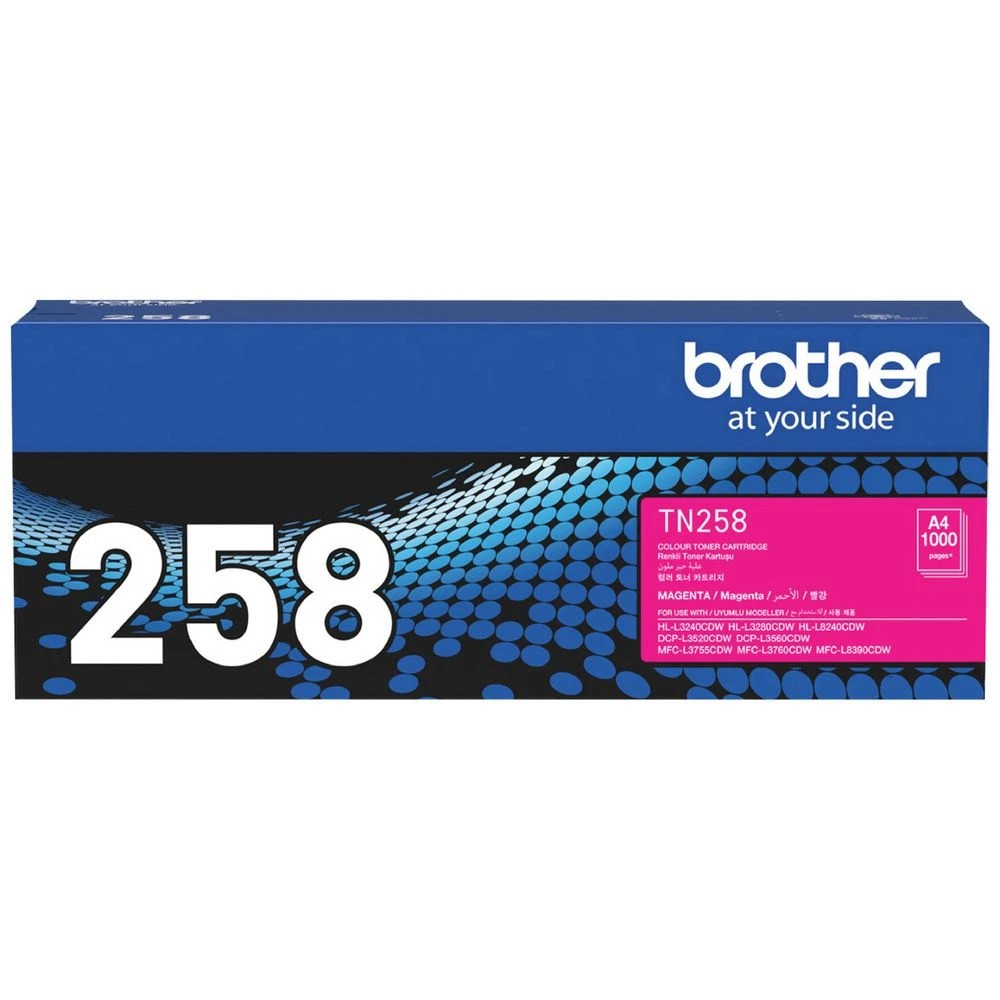 1 Brother TN258M Toner Cartridge Magenta, 1 of 1