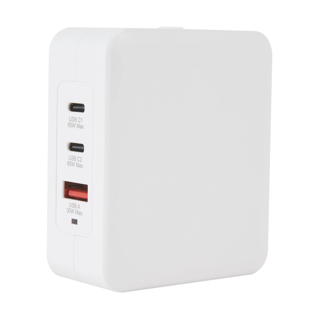 2 65W Travel Wall Charger - White, 2 of 6