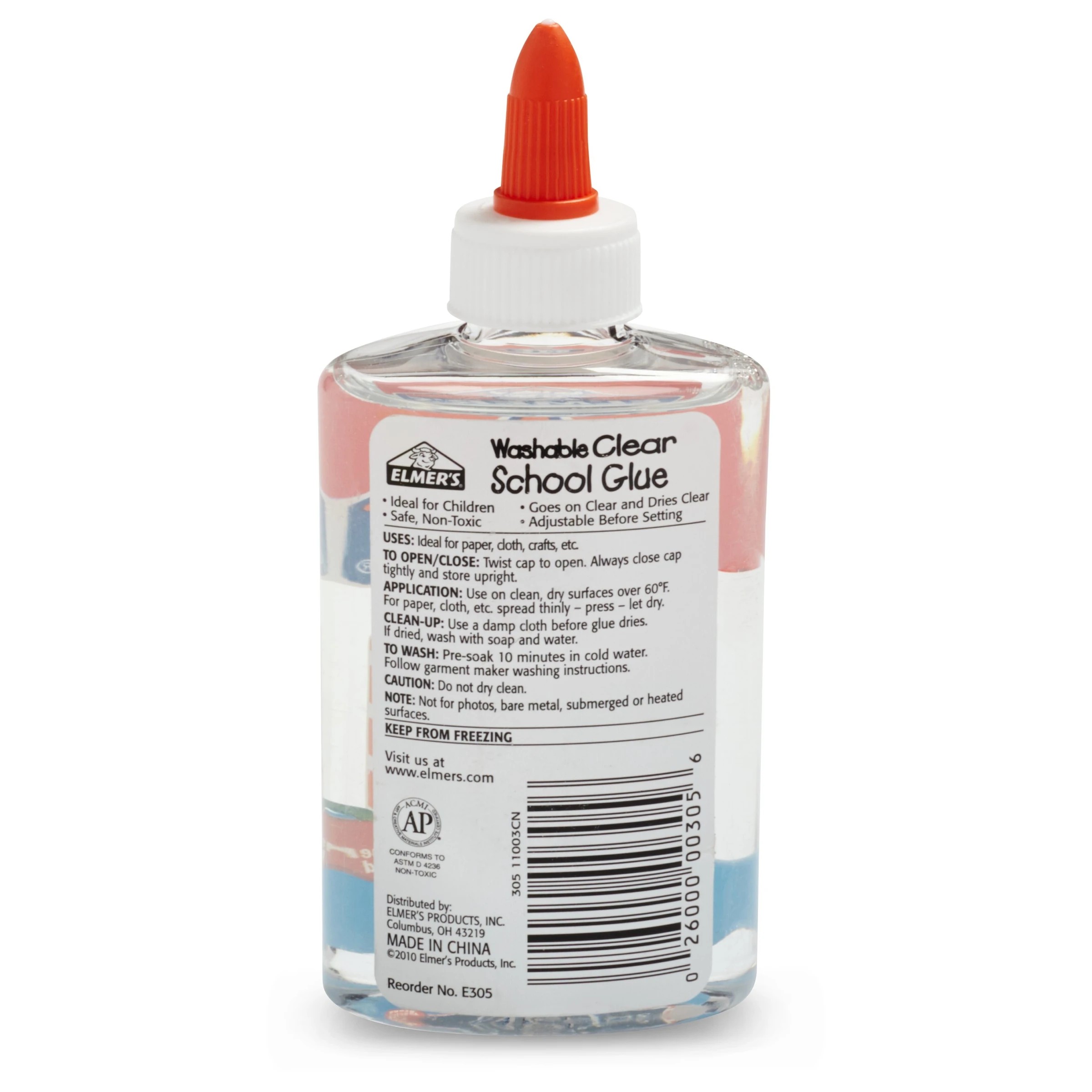 2 Elmer's Clear Liquid School Glue 147ml, 2 of 7