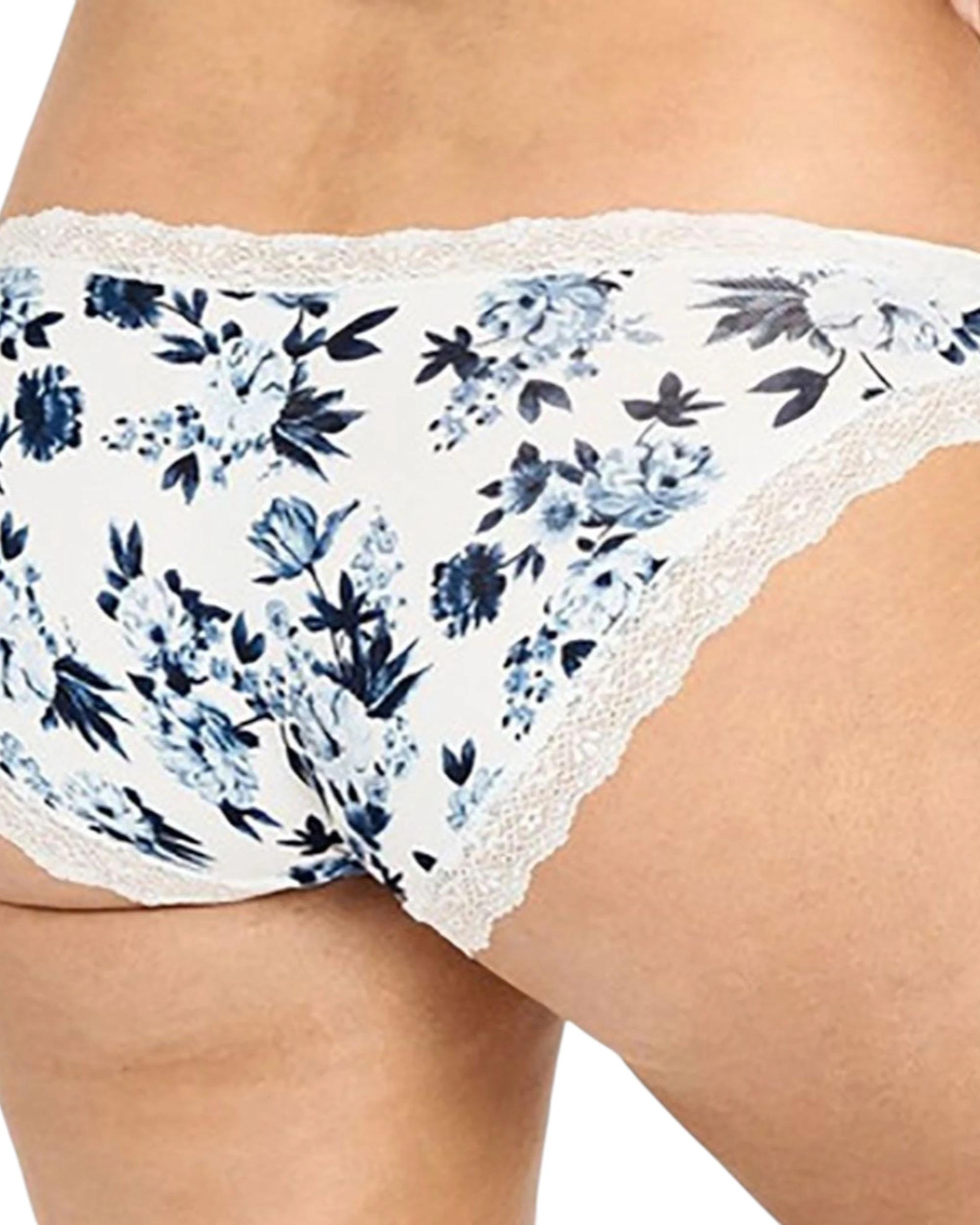 4 Jockey 3 Pack Womens Parisienne Vintage Bikini Underwear Briefs Primrose Navy PRIMROSE NAVY, 4 of 4