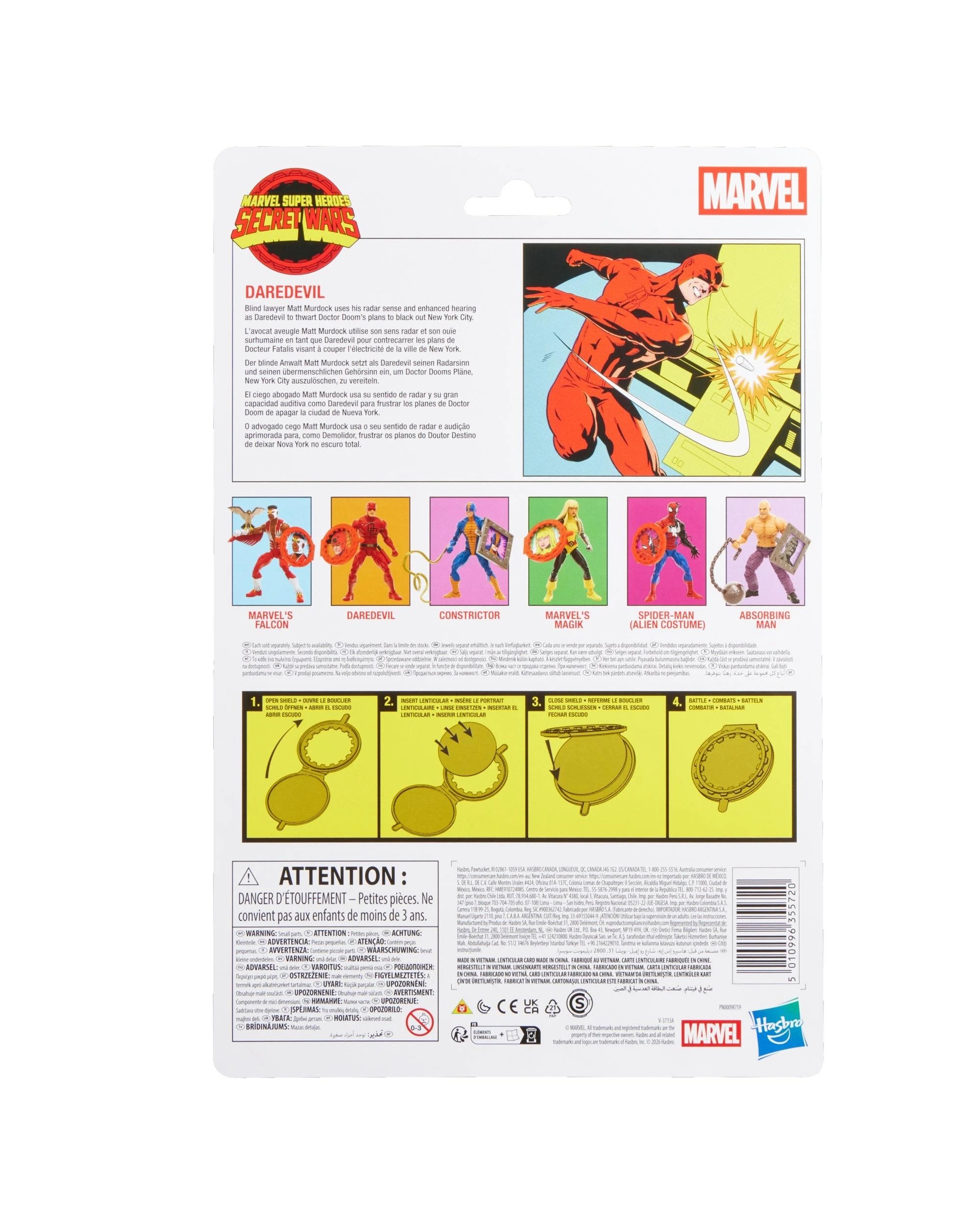 9 Marvel Legends Series: Secret Wars Daredevil Action Figure, 9 of 9