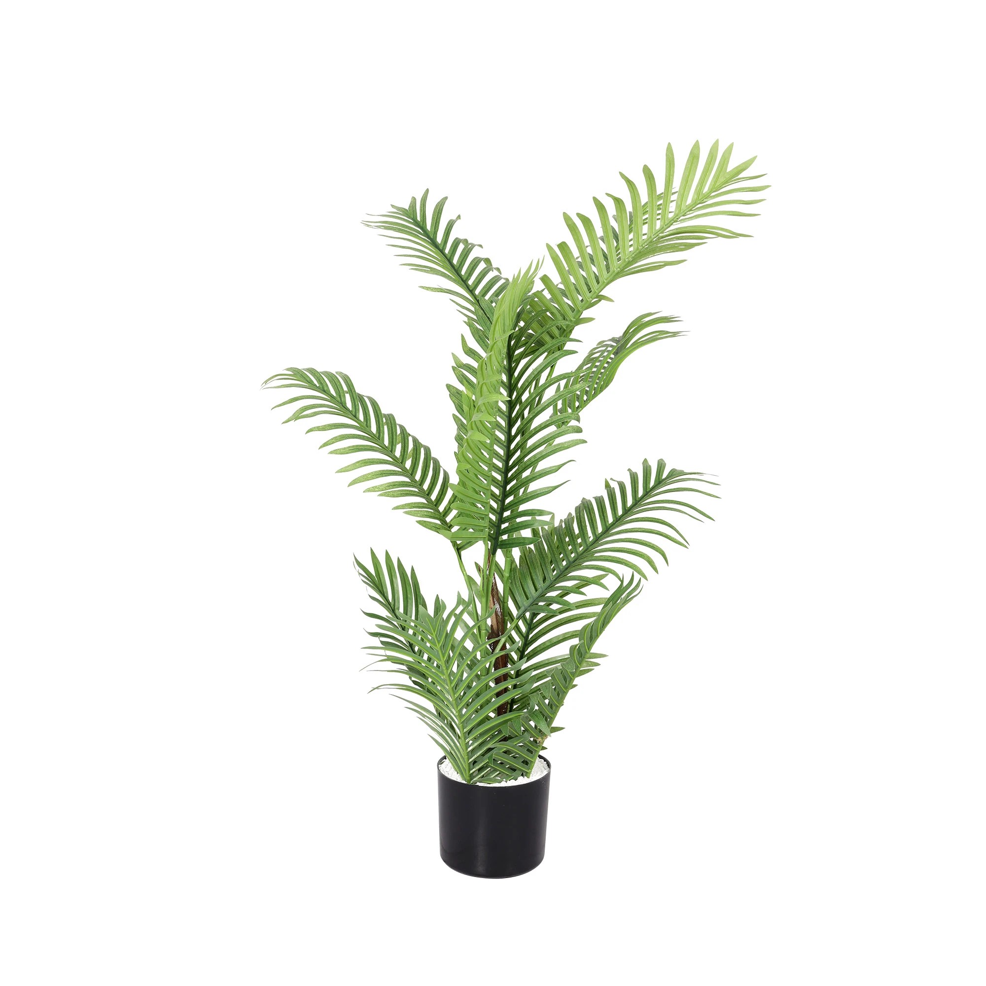 1 Lambu 100cm Palm Tree In Plastic Pot Artificial Plant, 1 of 6