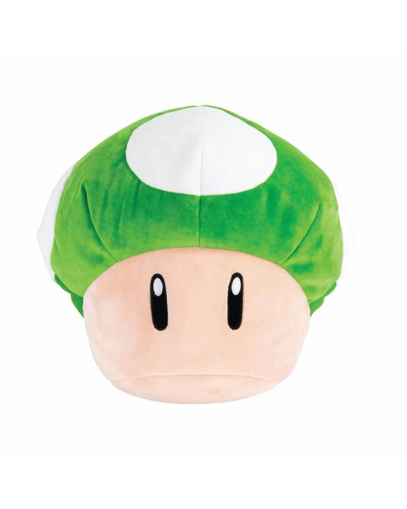 Club Mocchi-Mocchi Super Mario 1-Up Mushroom Mega 15 inch Plush