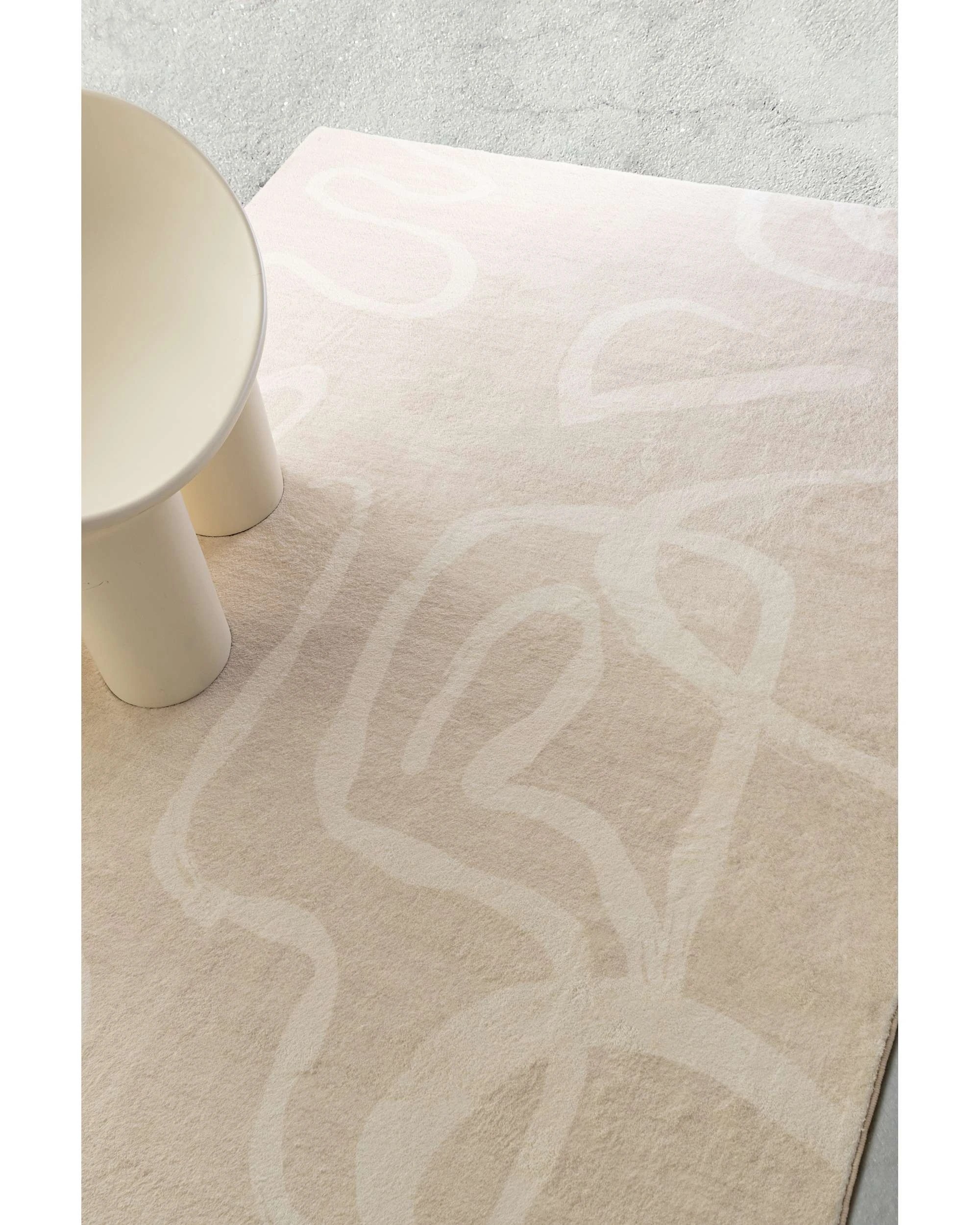 3 Loopsie Piata Washable Rug-230cm x 160cm - Beige, 3 of 8