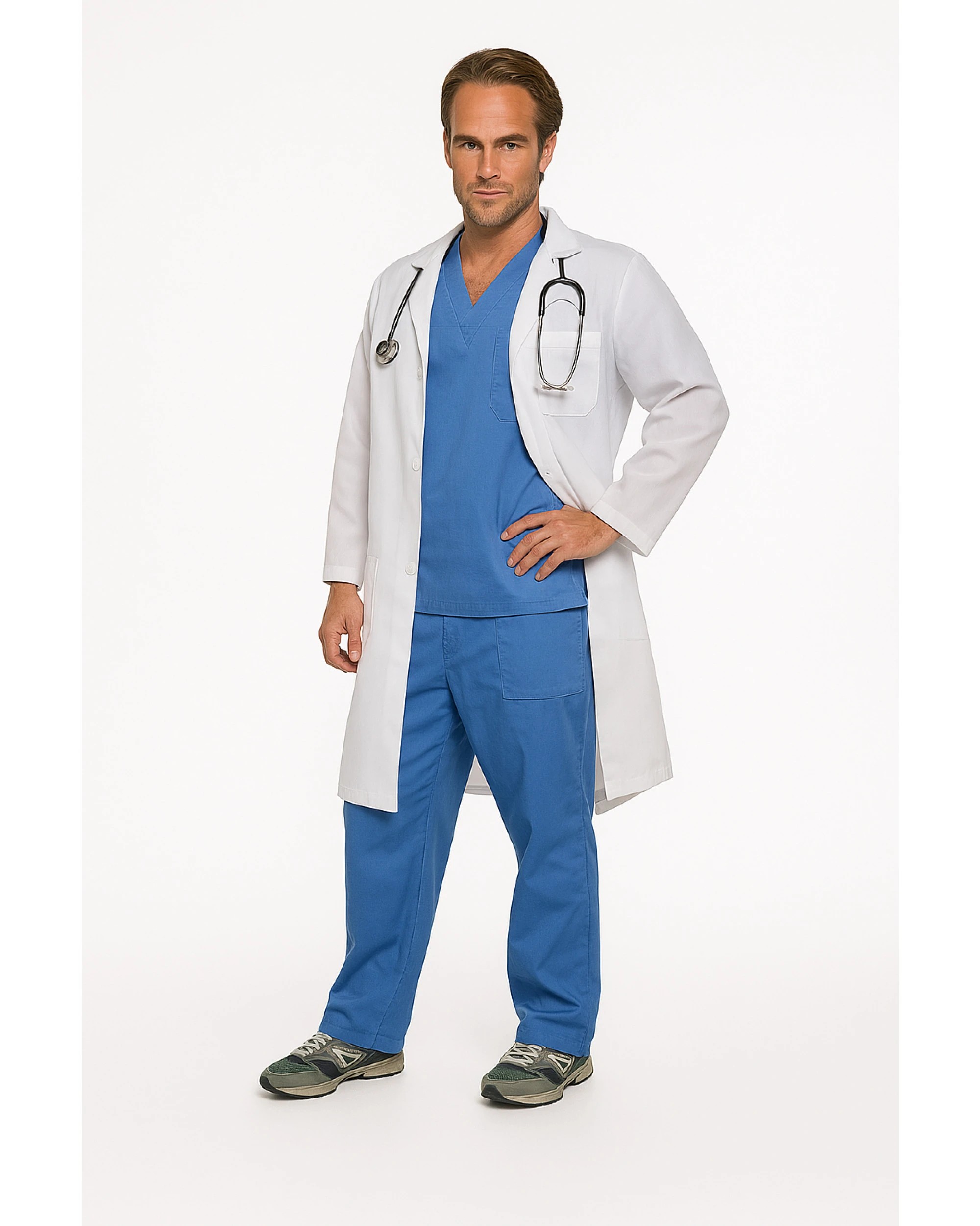 1 BR Costumes Men's Doctor Costume for Plus Size, King Big & Tall, 1 of 2