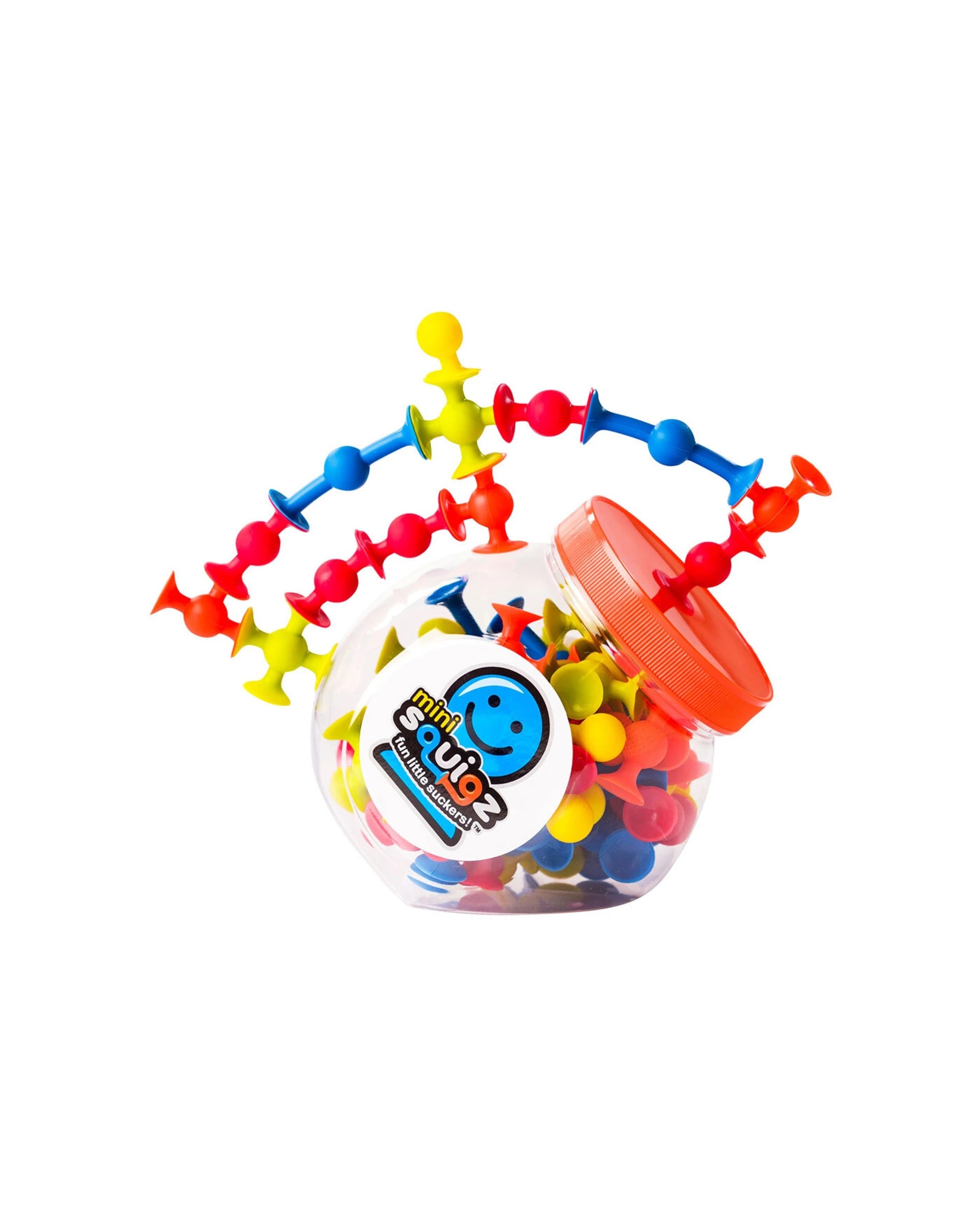 3 FAT BRAIN TOY CO. 75pc Mini Squigz Suction Construction Set - Multi, 3 of 8