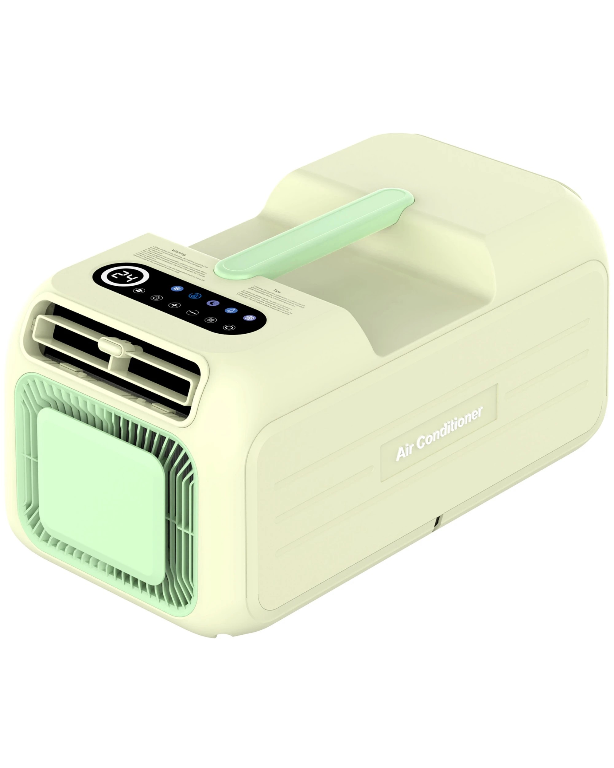 1 ADVWIN Portable Air Conditioner 1400W/4800BTU Green, 1 of 7